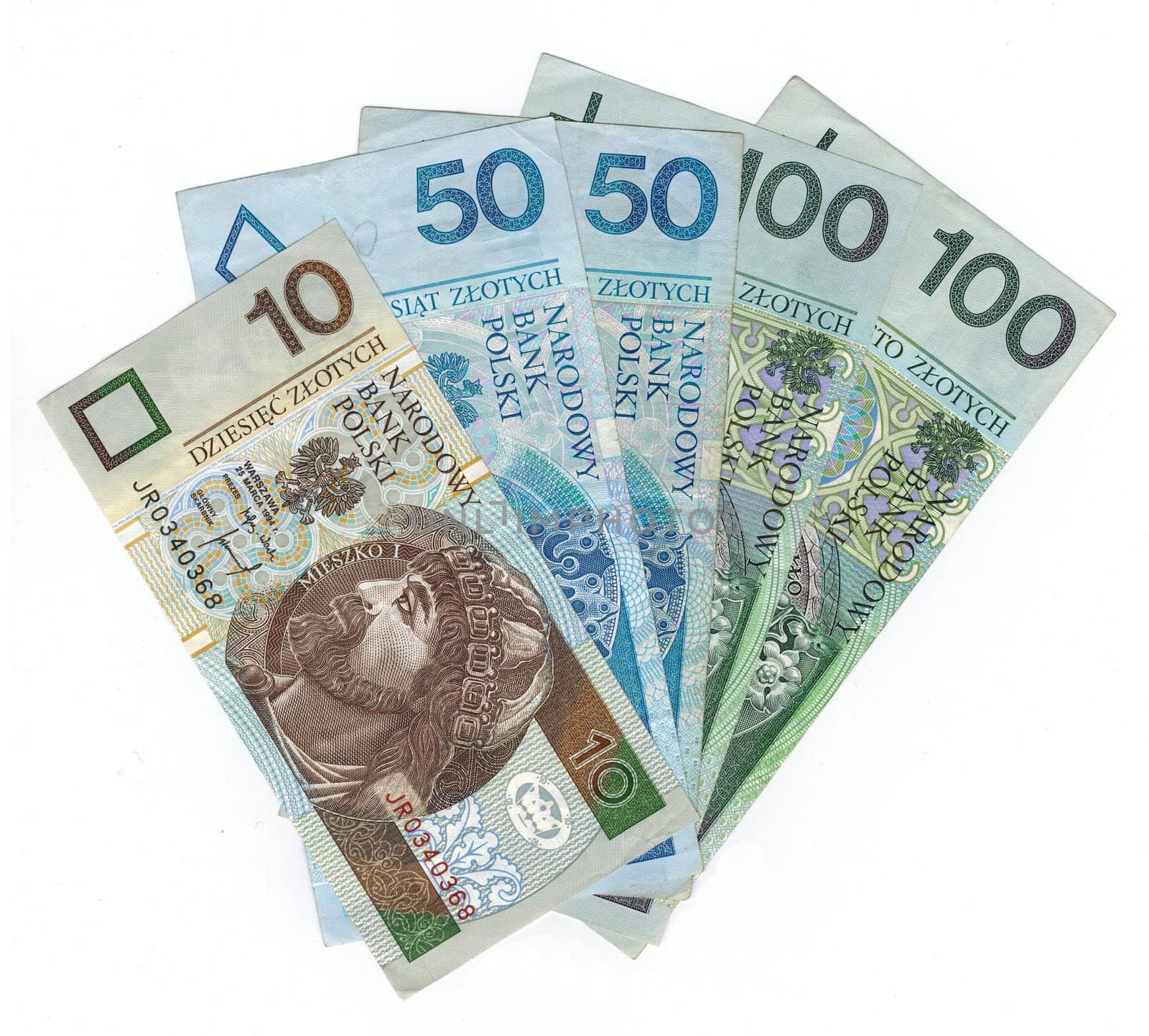 Polish zloty banknotes by paolo77