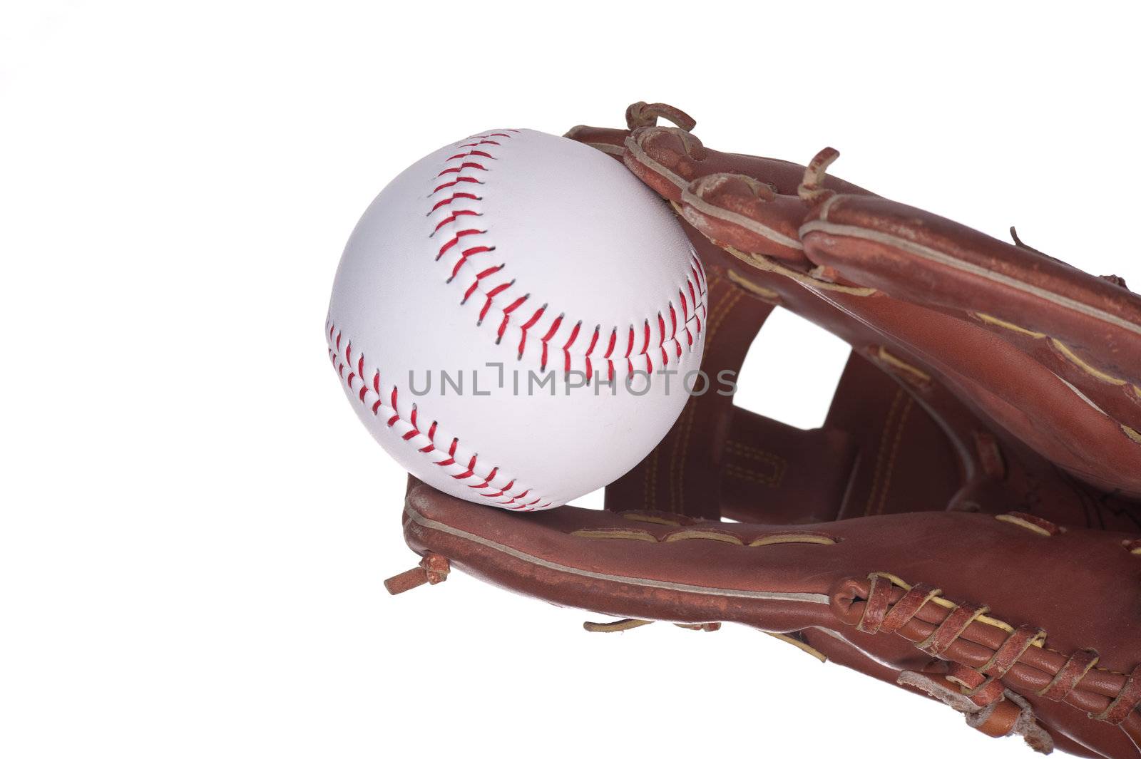 baseball player making a catch with his glove