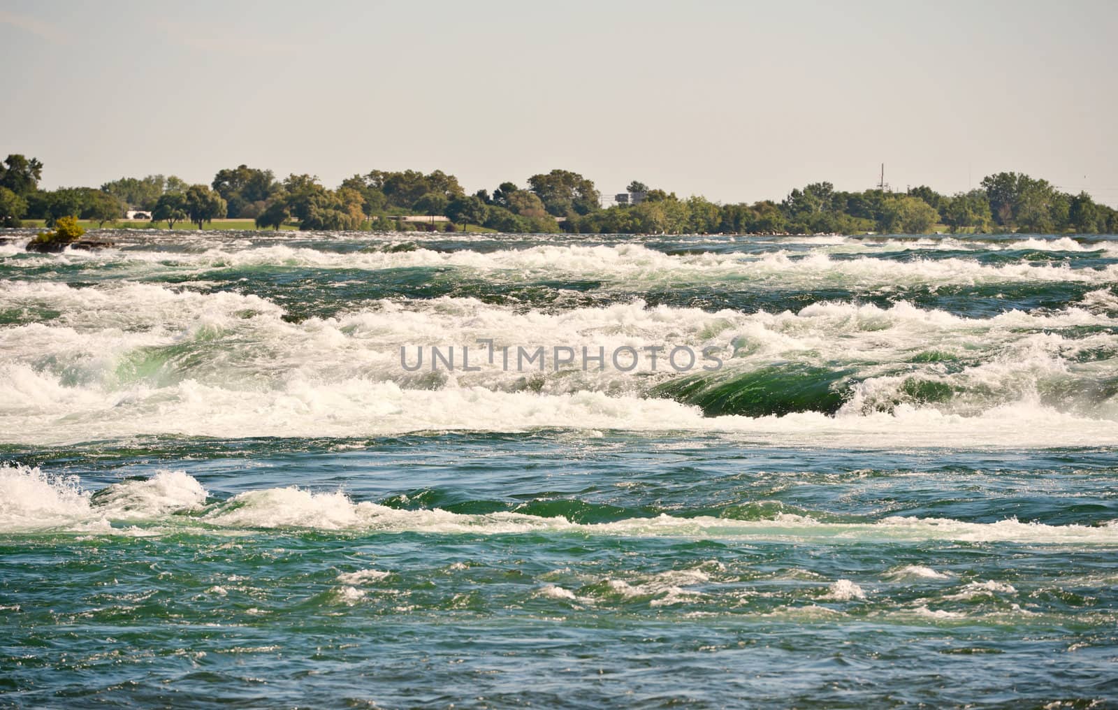 Niagara River at Niagara Falls by Marcus