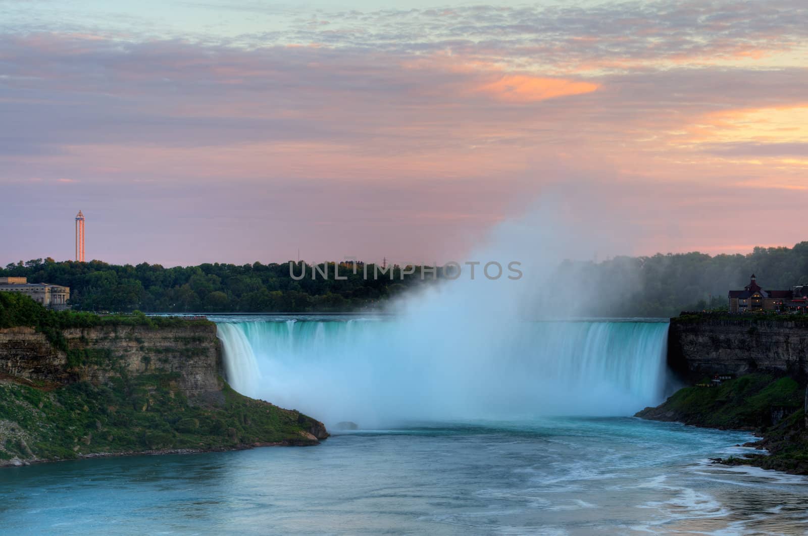 Niagara Falls - Horseshoe Falls, Ontario, Canada early fall