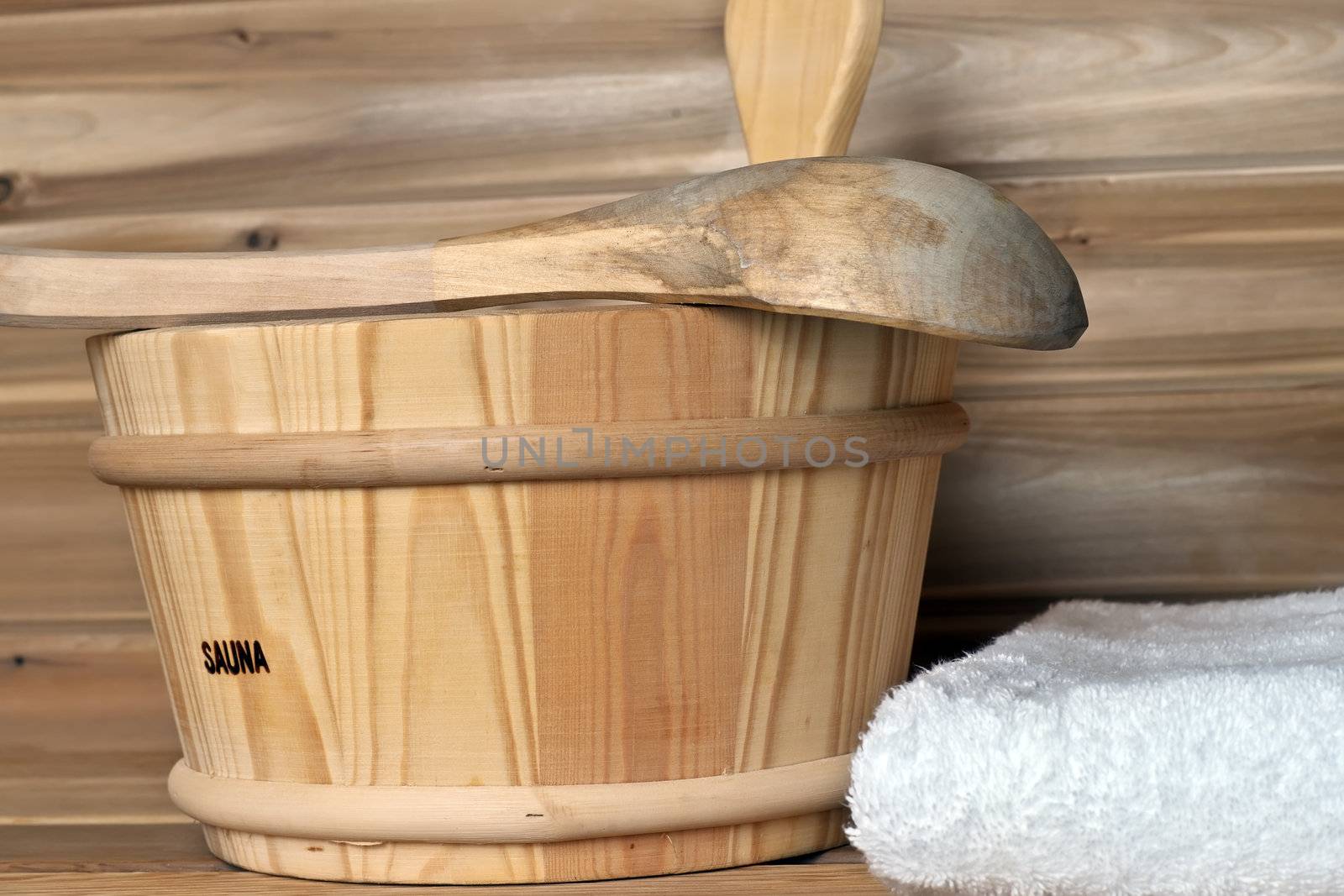 sauna bucket by Marcus