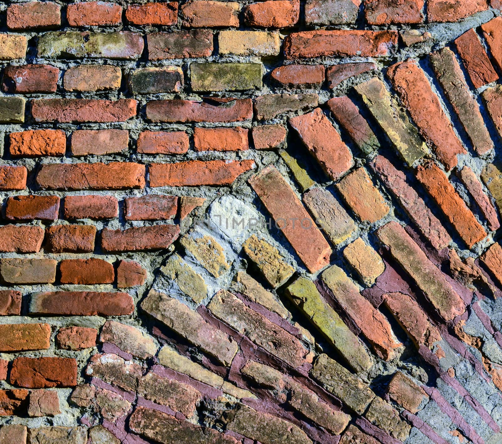 Abstract brickwall