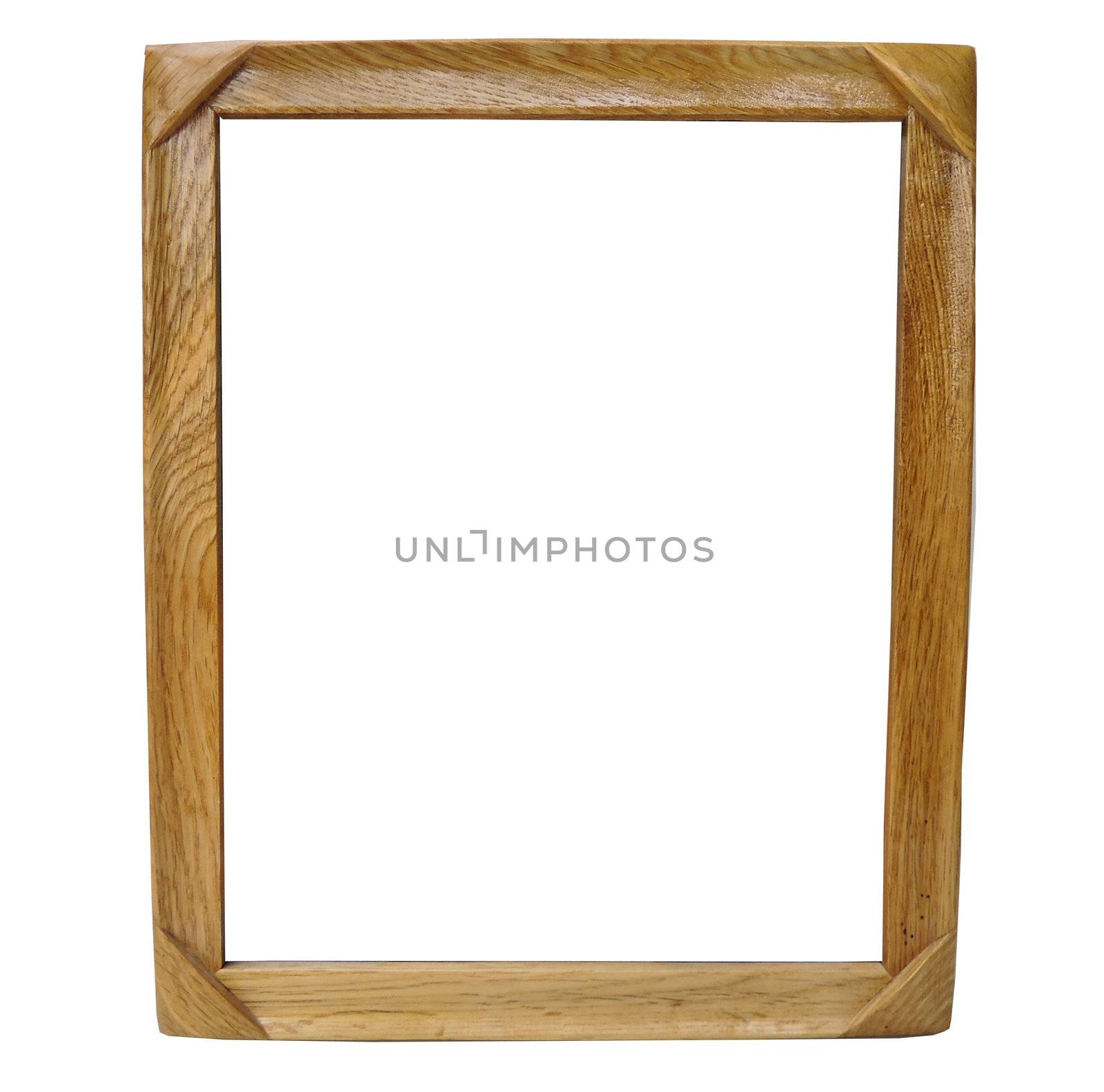 Antique wood frame