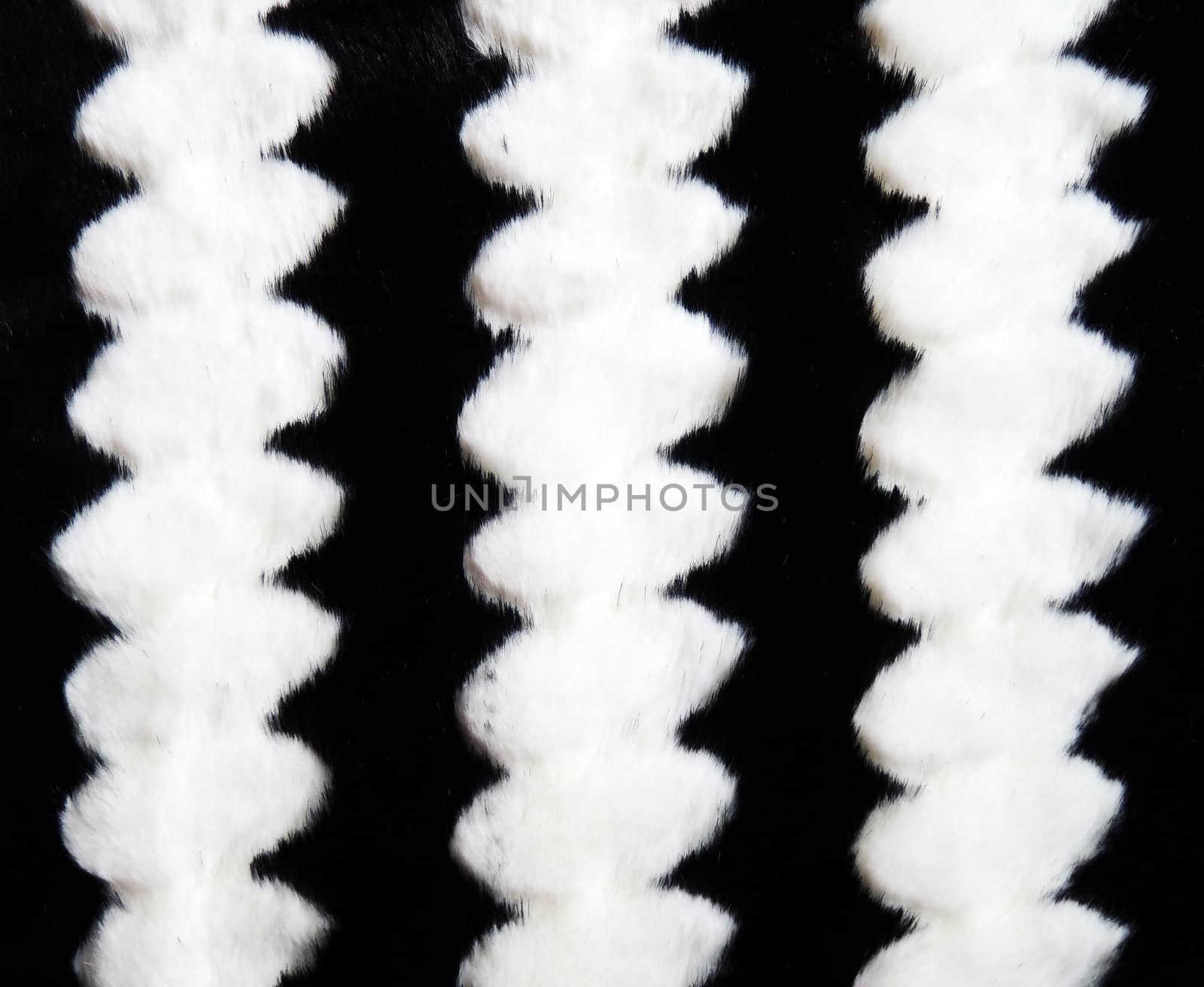 Abstract black and white fur texture by MalyDesigner