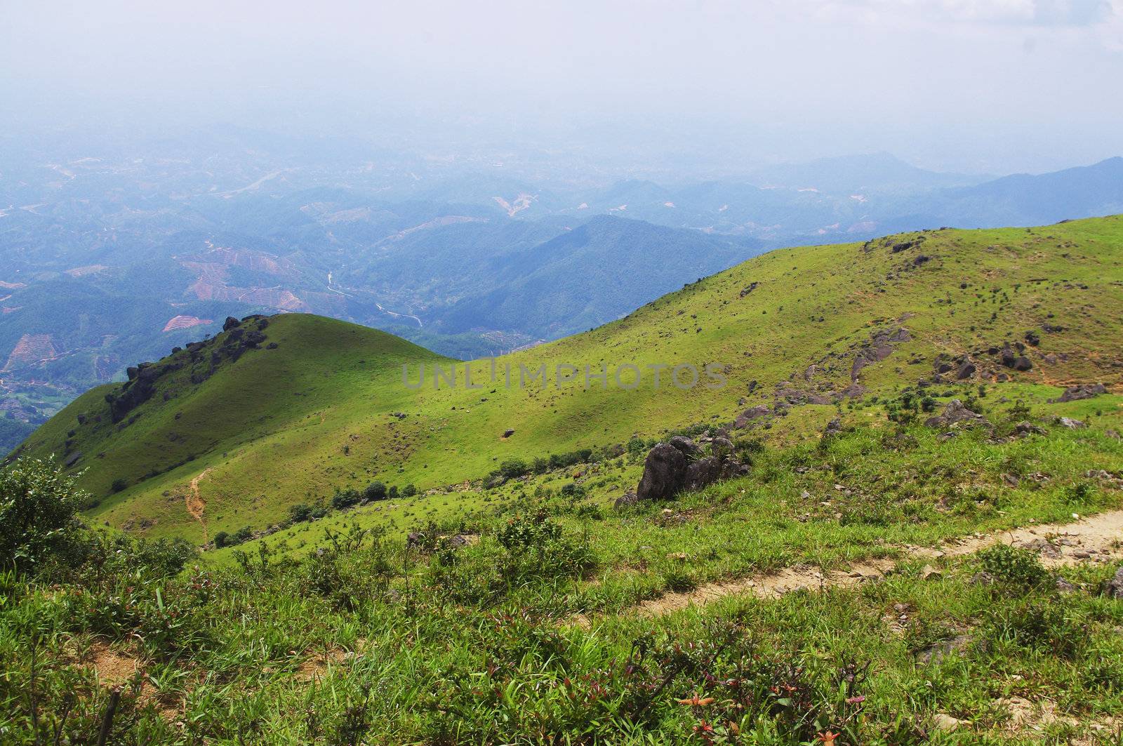 beautiful hill of south chinese Nanling ridge
