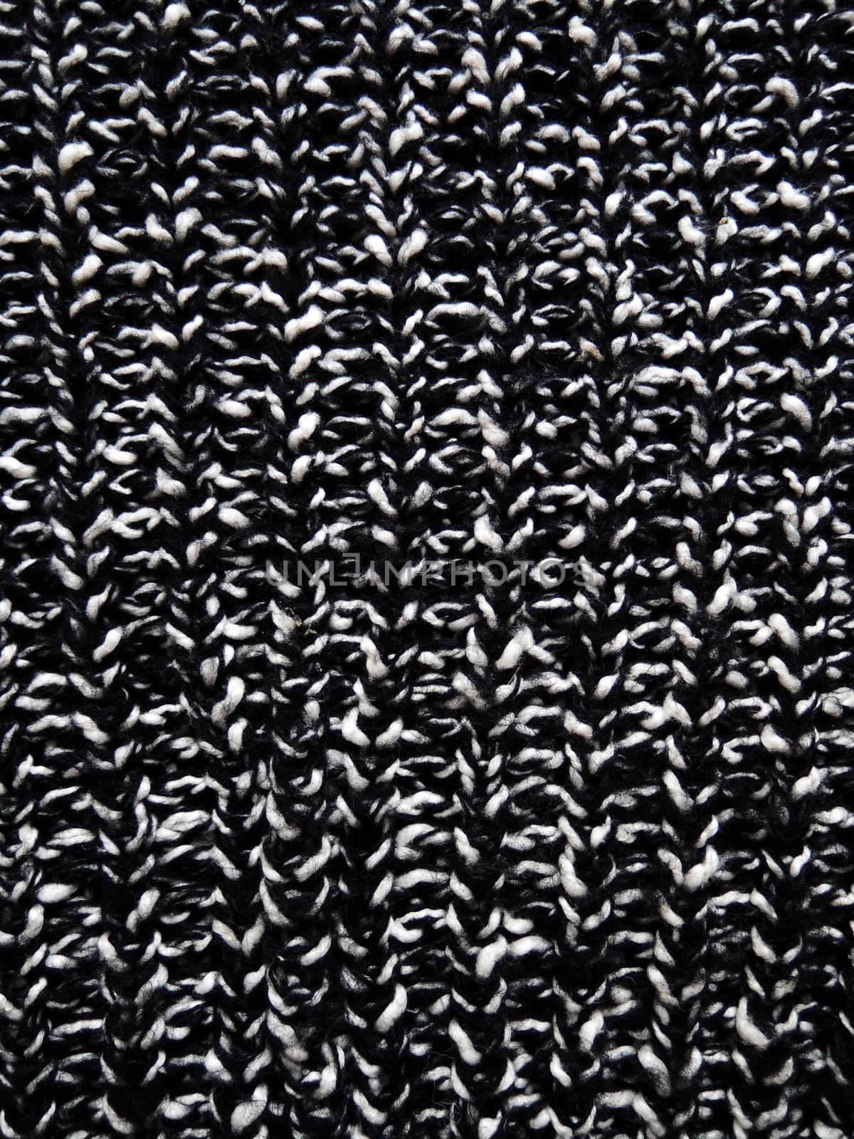 Knit fabric macro shot