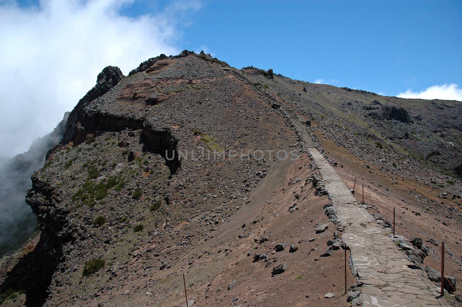 Pico do Arieiro in Madeira Island, Portugal