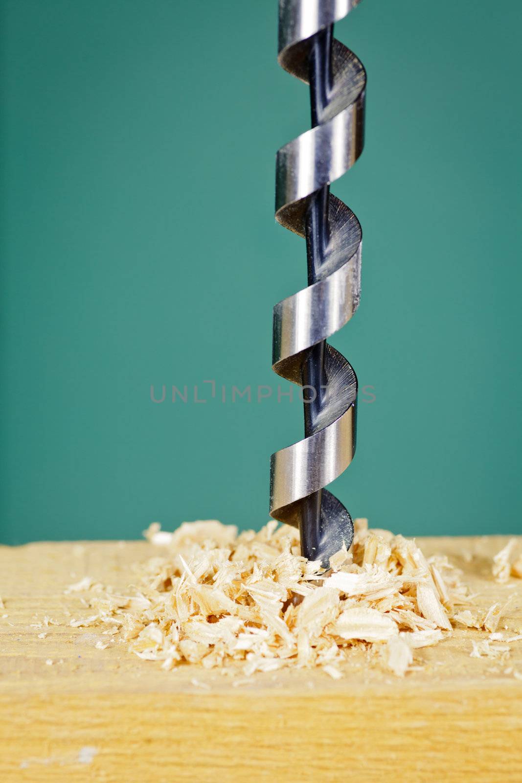 Drilling in wood by naumoid