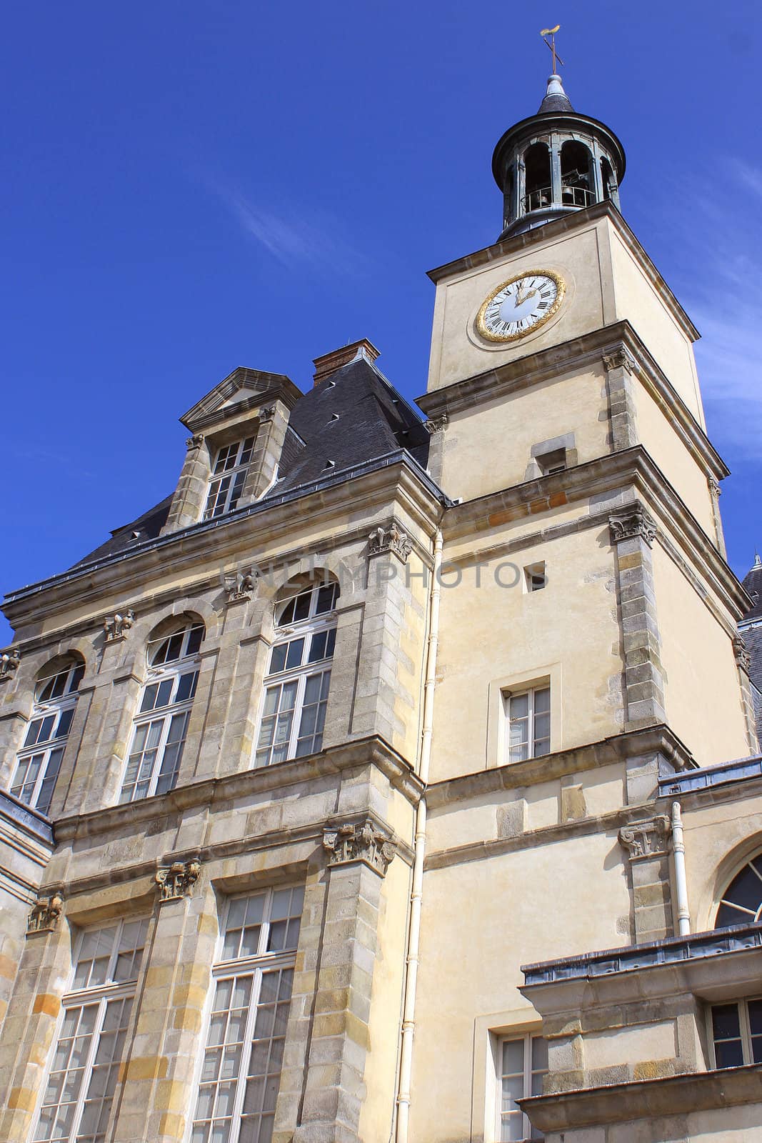 Steeple of the chapel of the castle of Fontainebleau