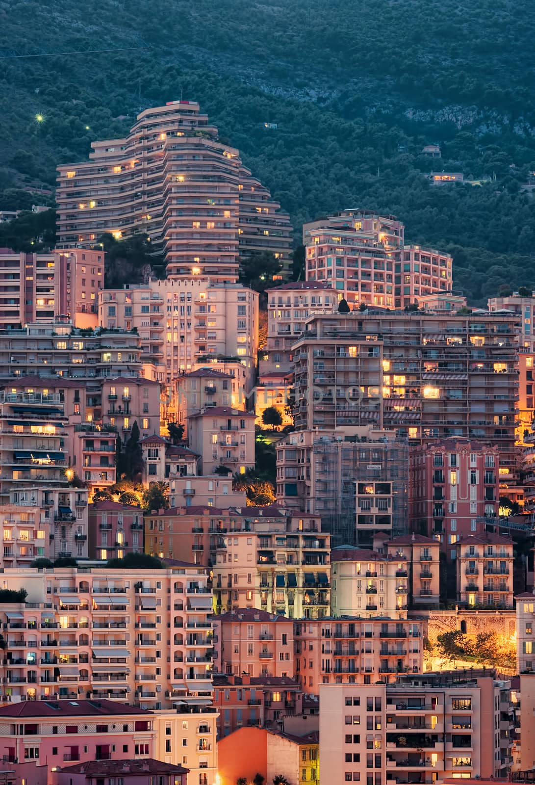 buildings in Monte Carlo, Monaco
