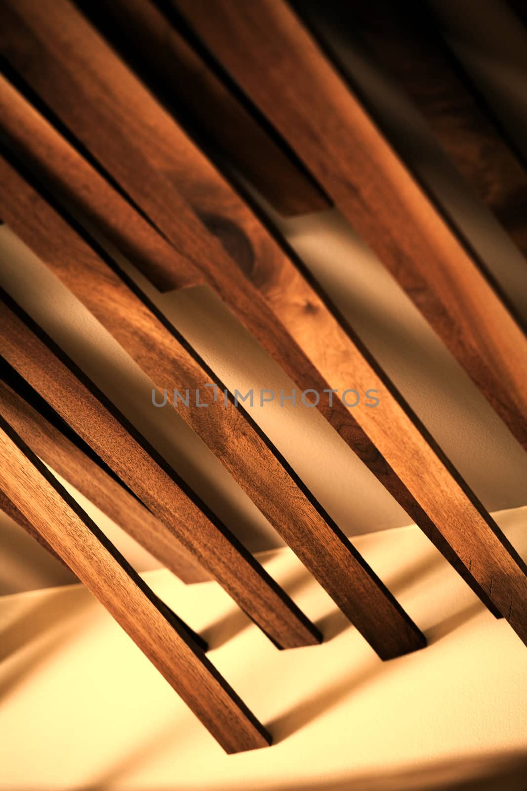 Abstract wood planks by sumners
