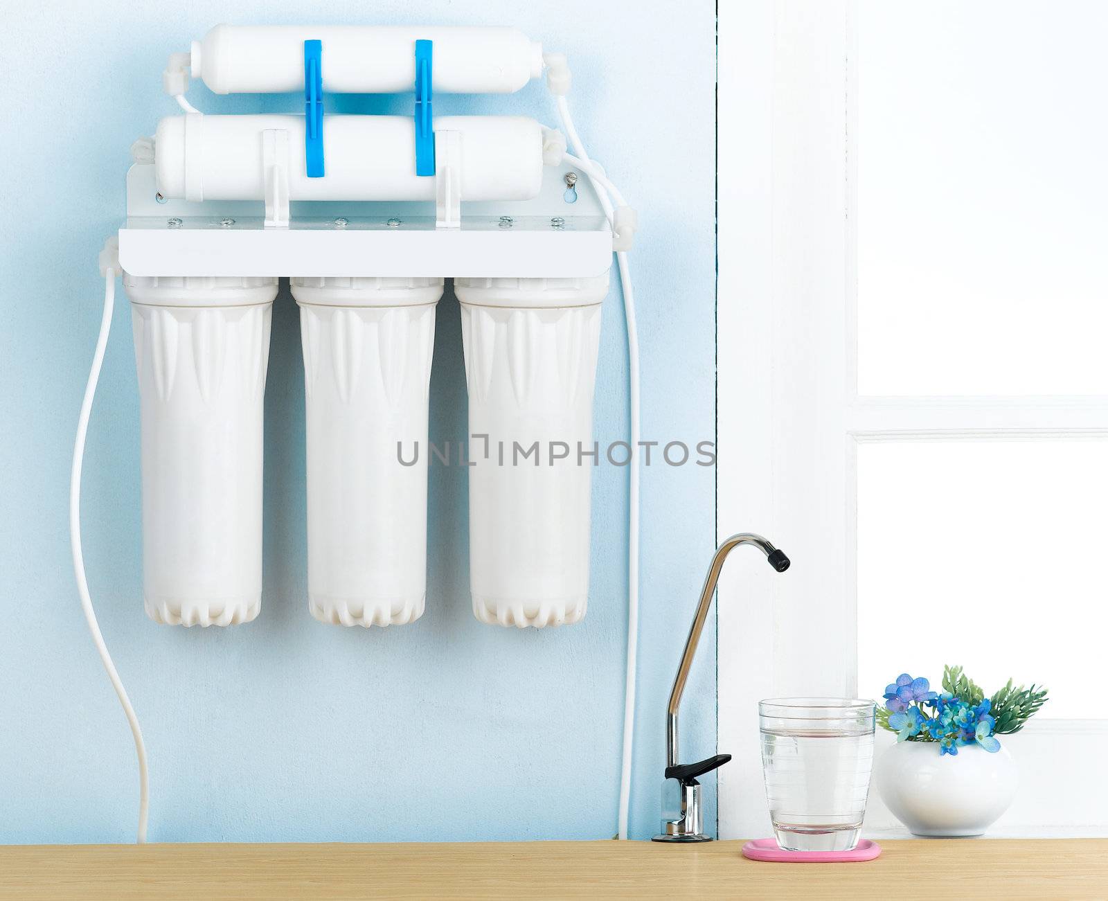 Home water filter to purify your drinking water