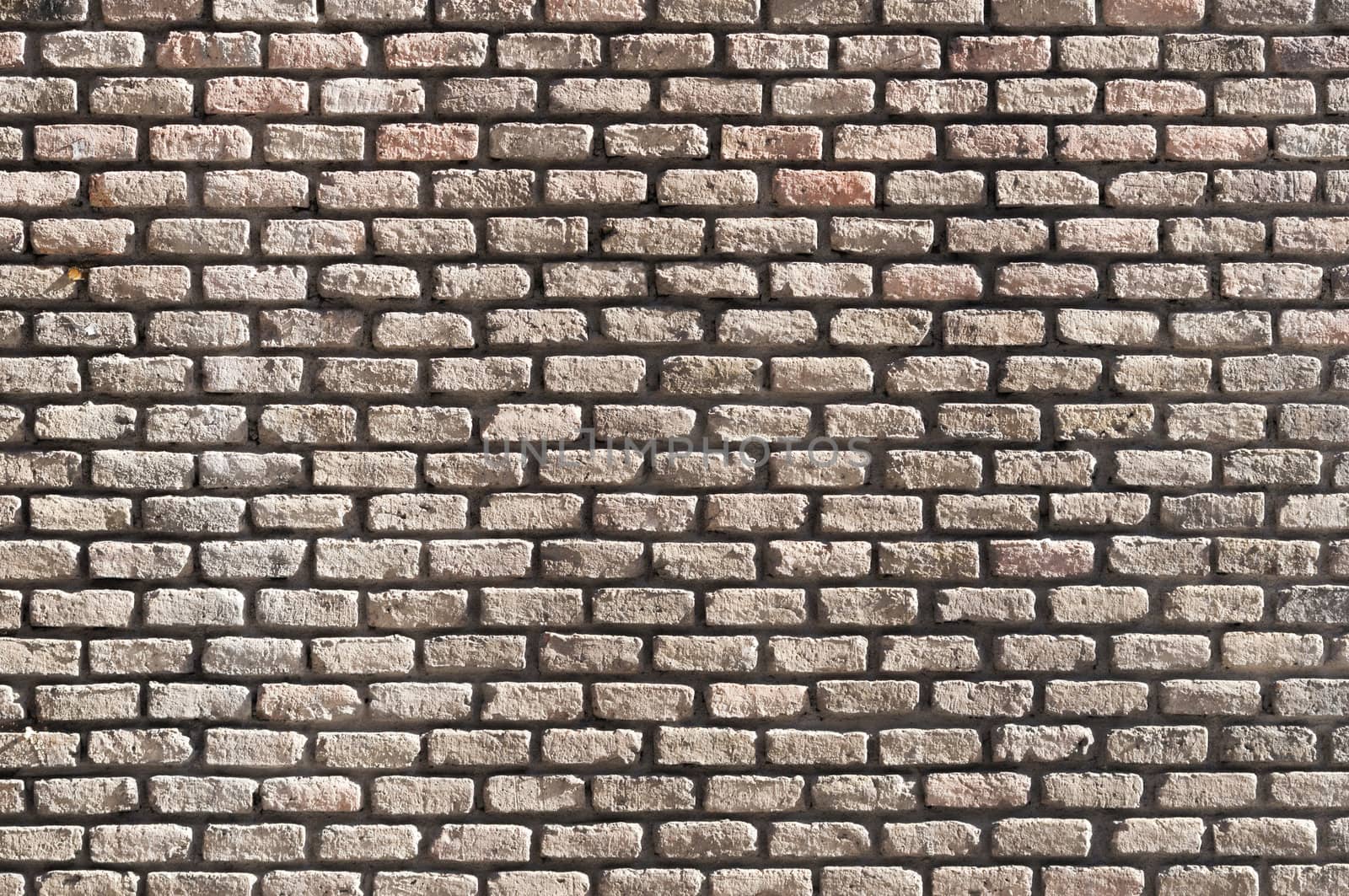 highly detailed old style brick wall background