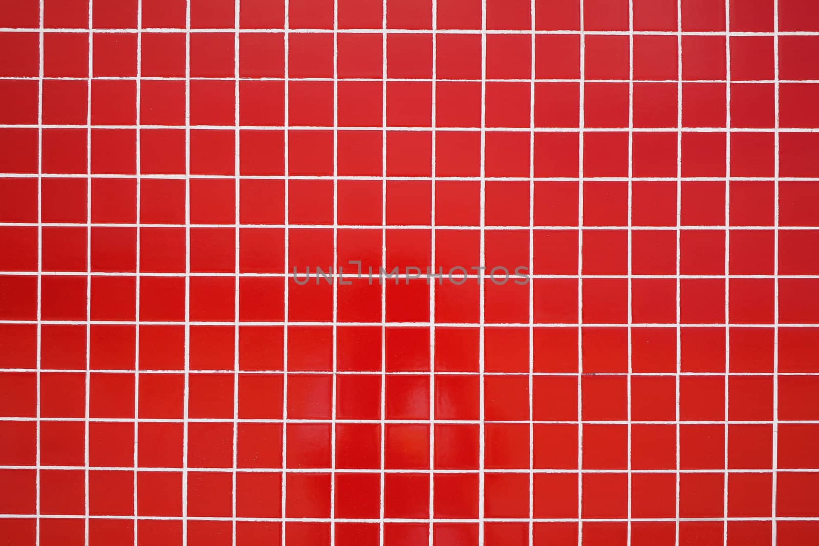 highly detailed red ceramic tile wall background