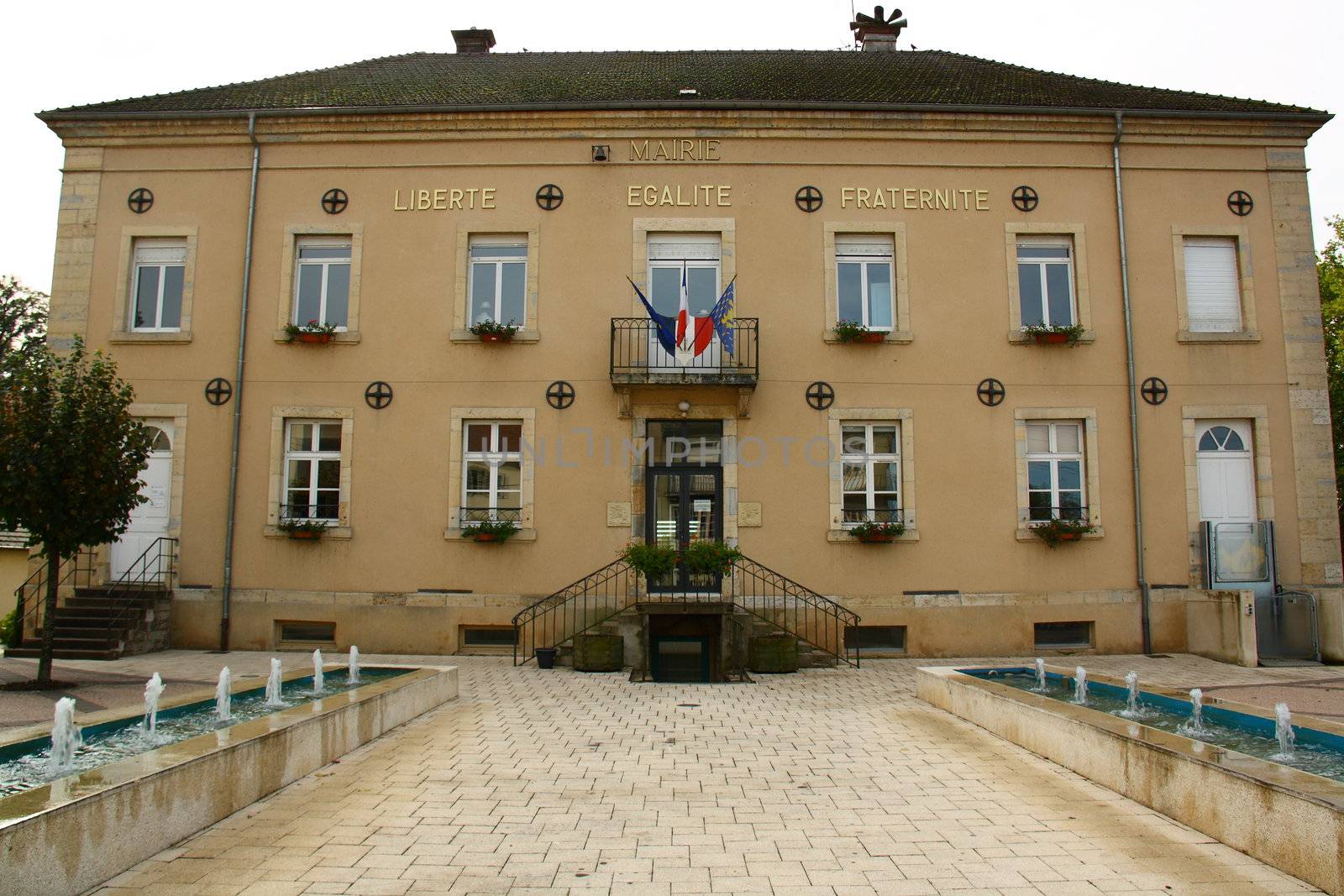 government building in village of France