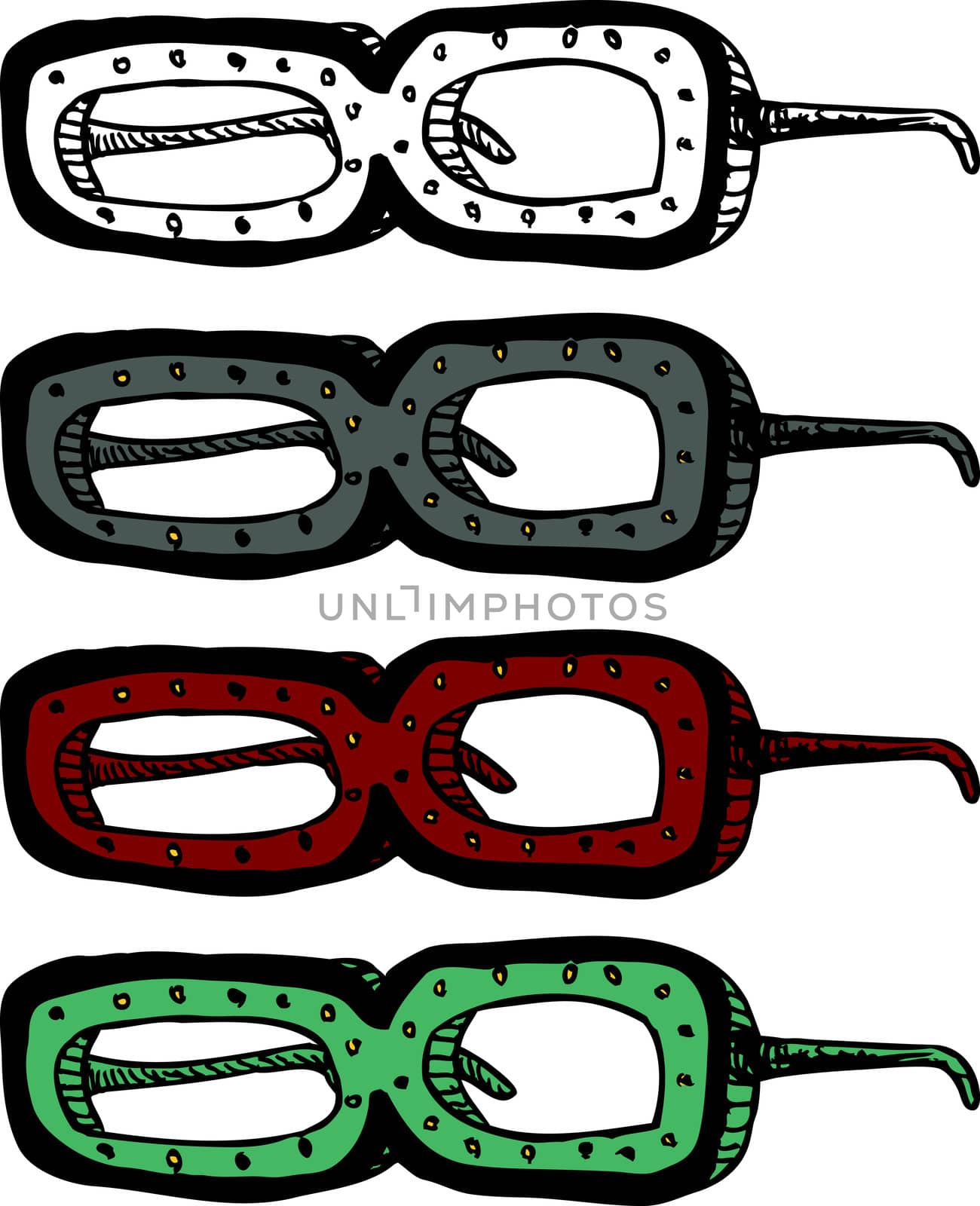 Strange Eyeglasses by TheBlackRhino