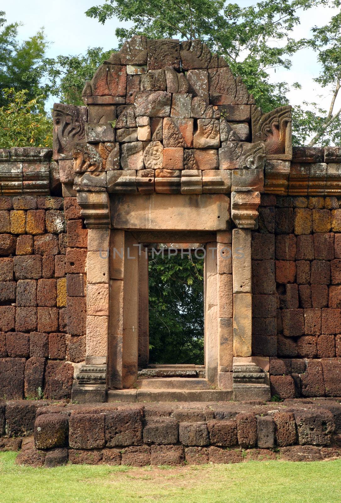Phanomrung temple on the Thailand Cambodia border