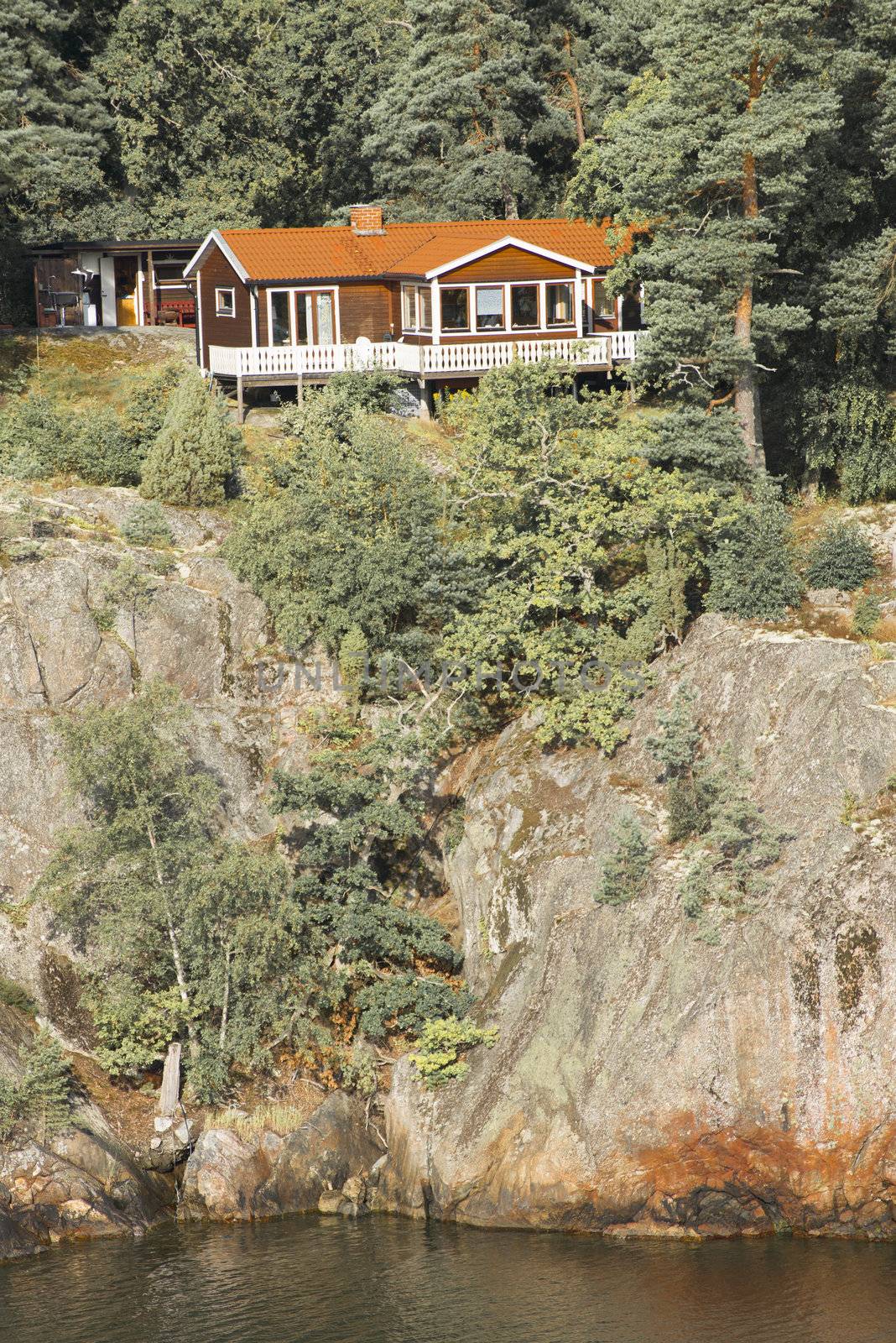 Summer cottage in Sweden. Taken on August 2012.