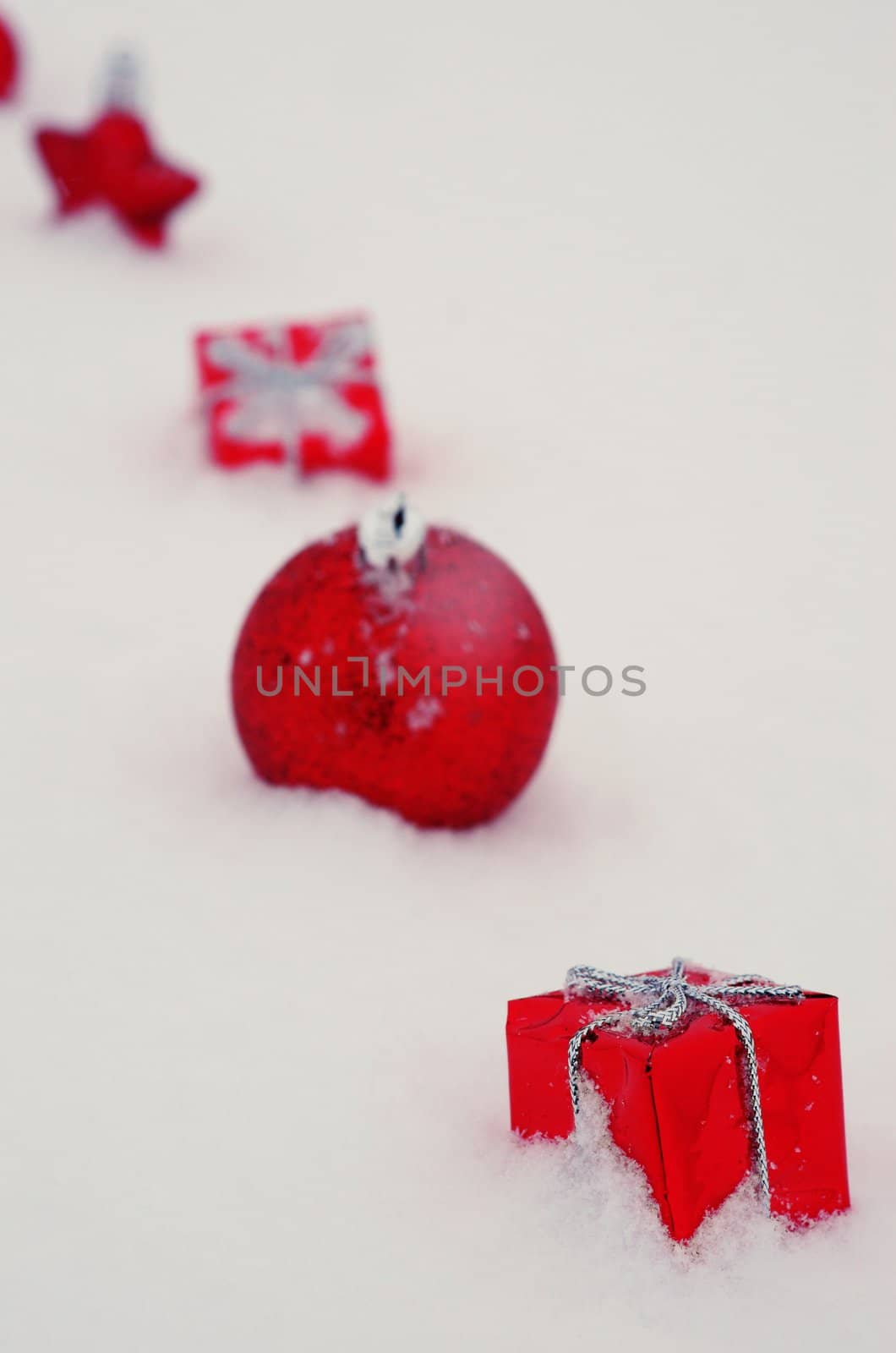 Christmas decoration snow by yucas