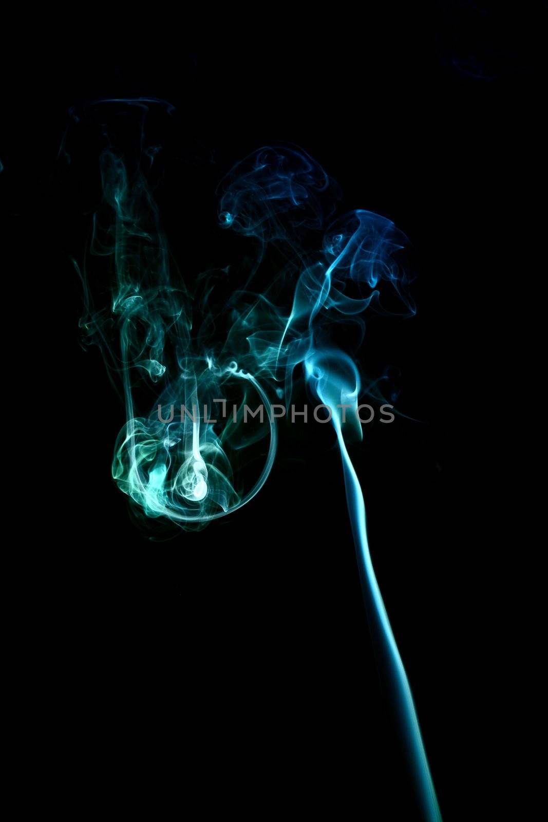 smoke abstract background macro close up