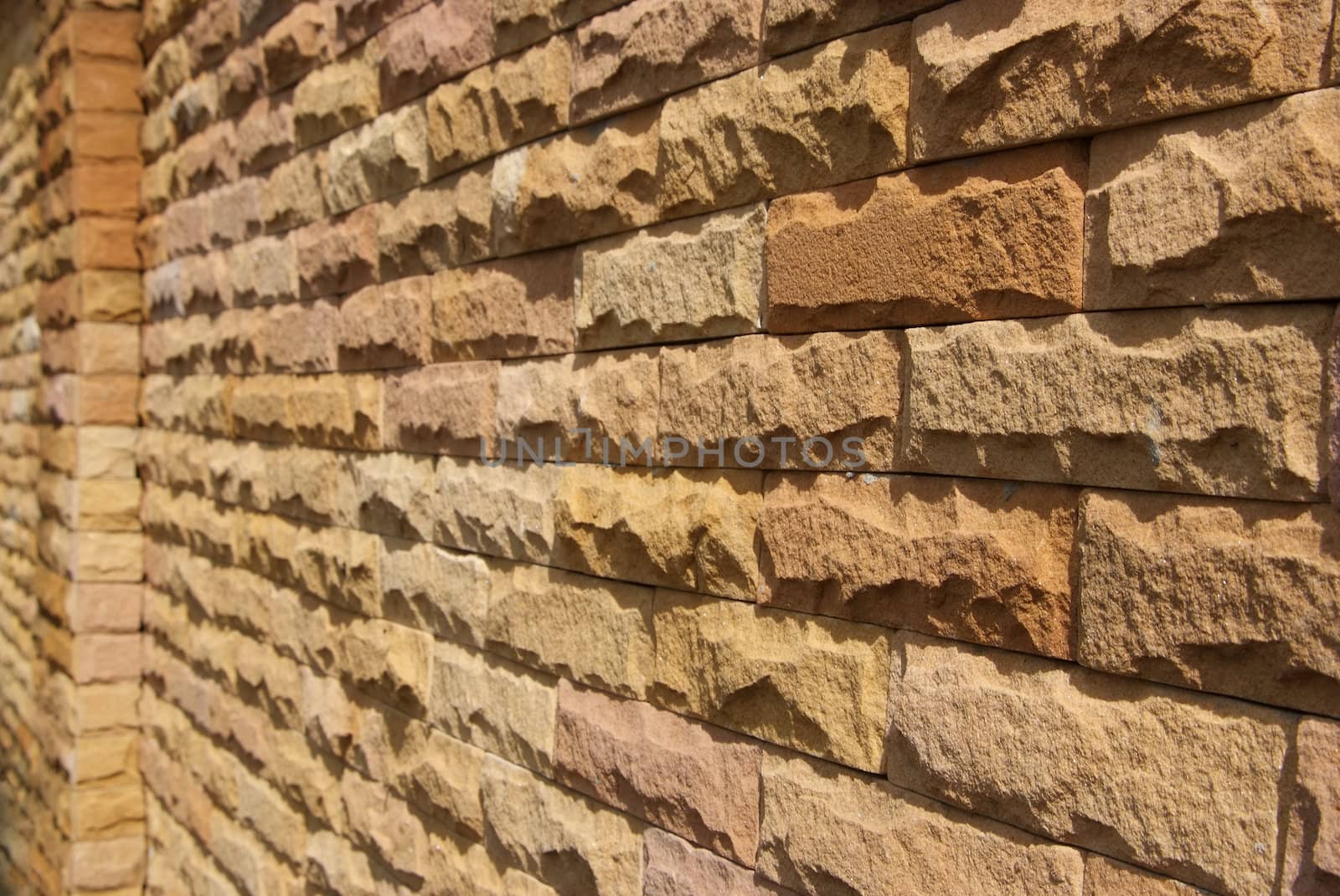 Sand stone wall  by opasstudio