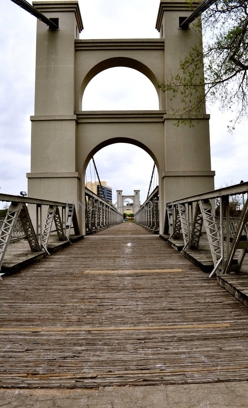 Waco suspension bridge by RefocusPhoto