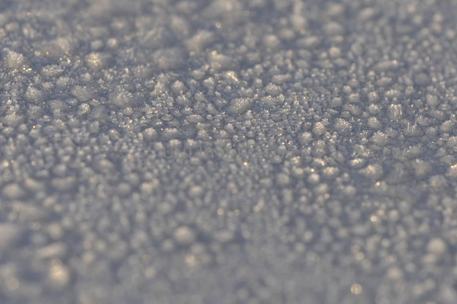 Abstract view of frost on a surface by shkyo30