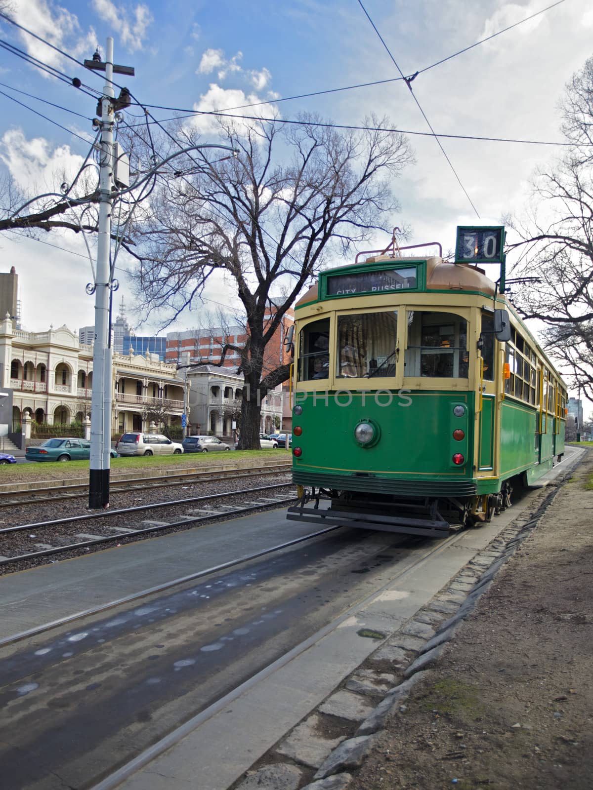 Melbourne Trams in the city centre, Transportation