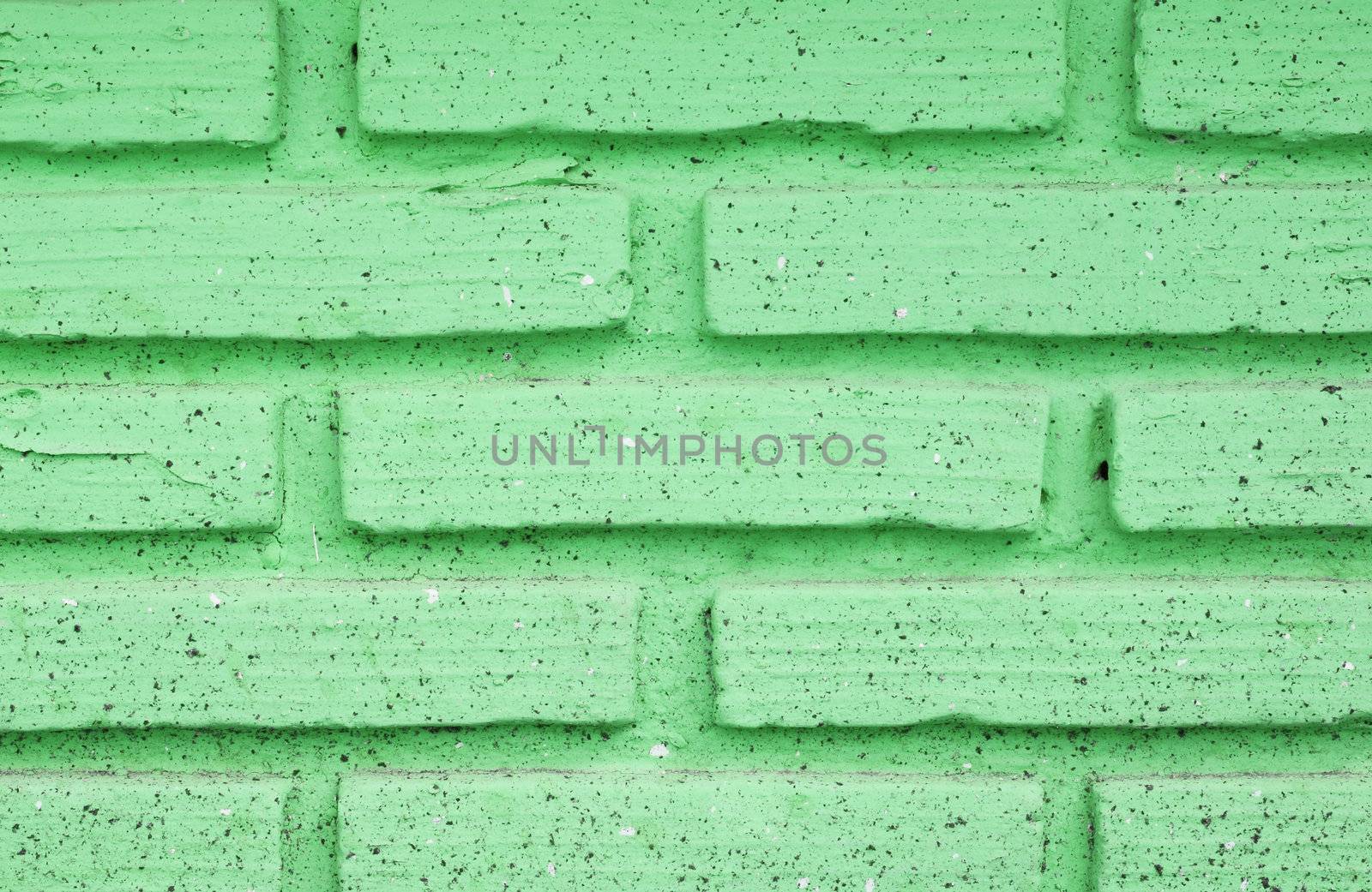 green brick wall texture background by geargodz