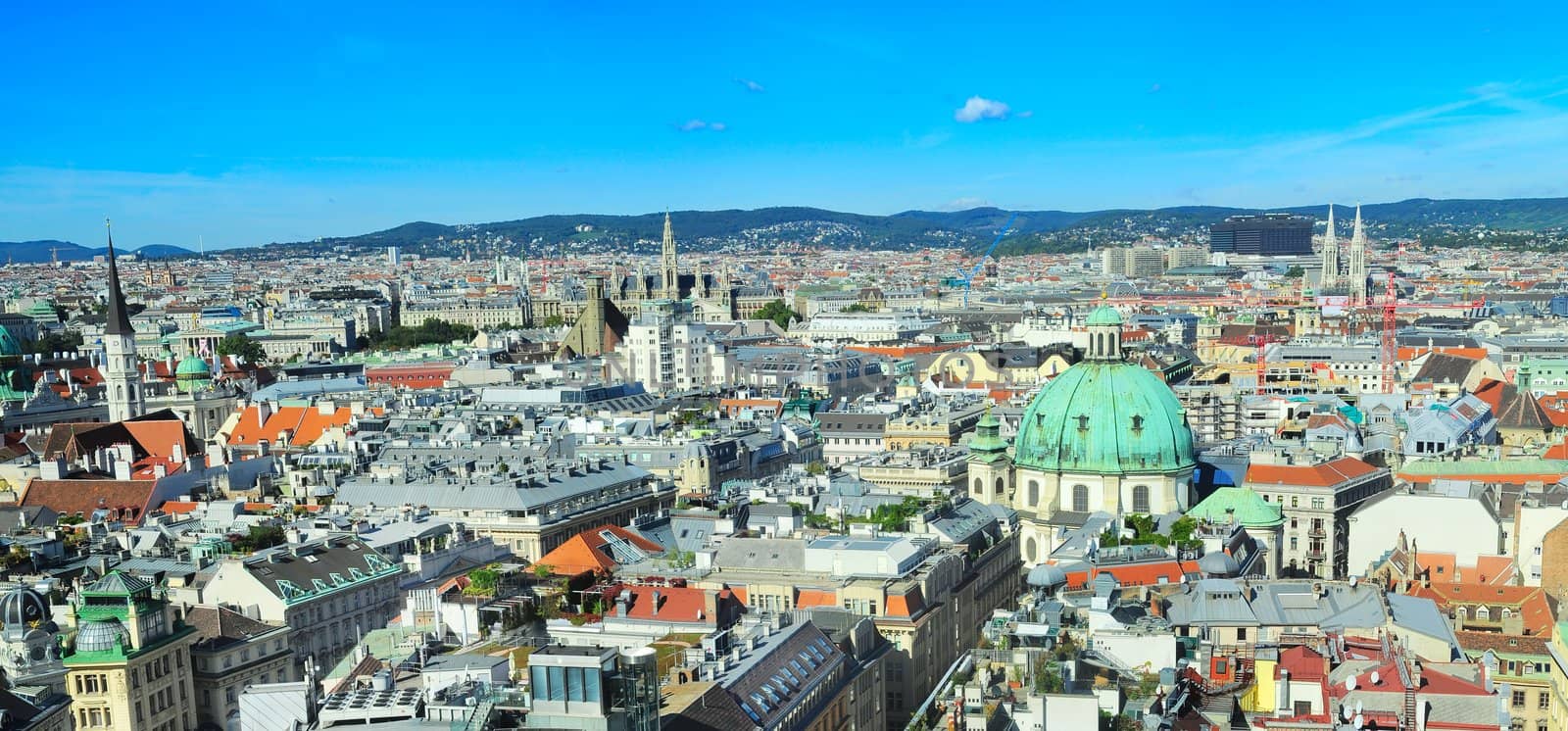 Vienna skyline by joyfull