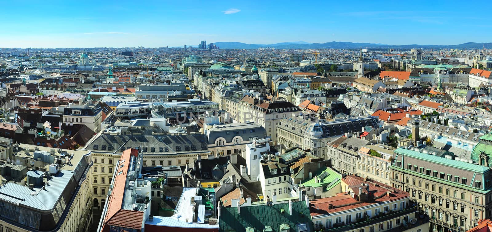 Vienna cityscape by joyfull