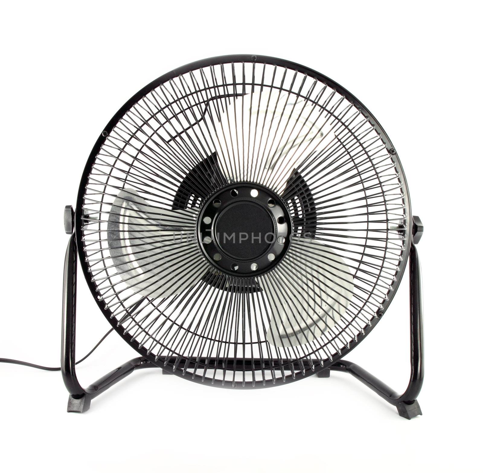 The black mini fan to reduce some hot weather by geargodz