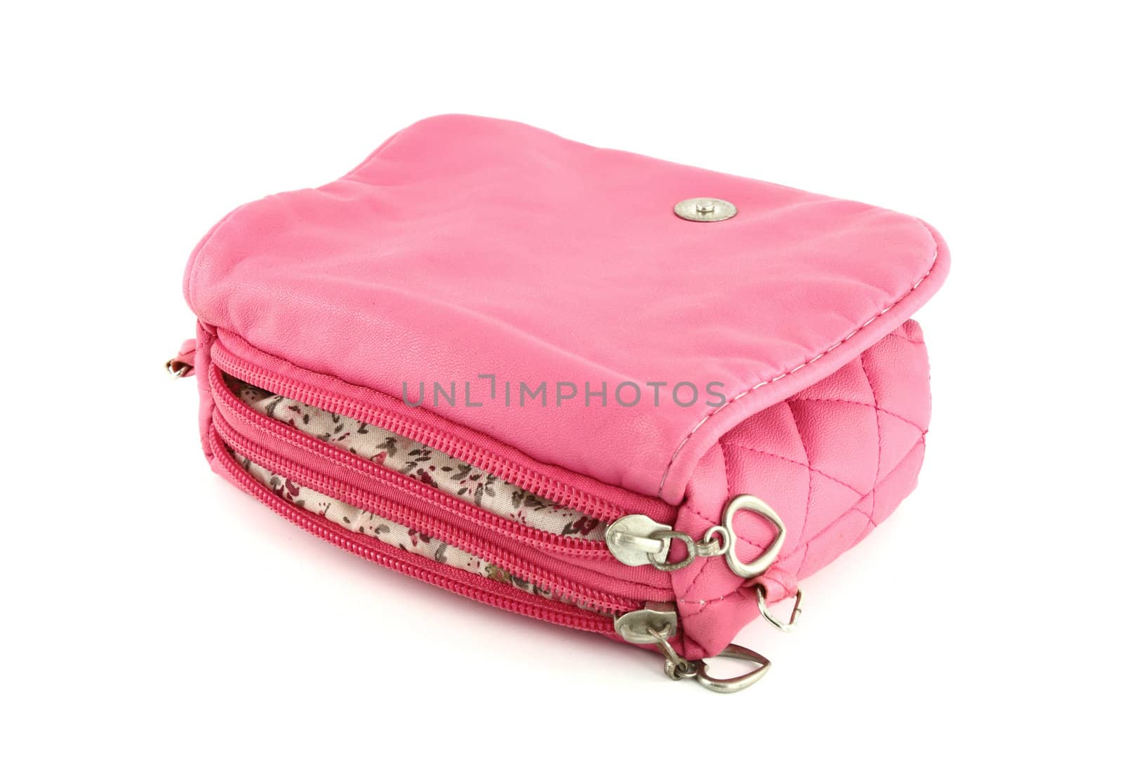 Glamour purse isolated on white background by geargodz