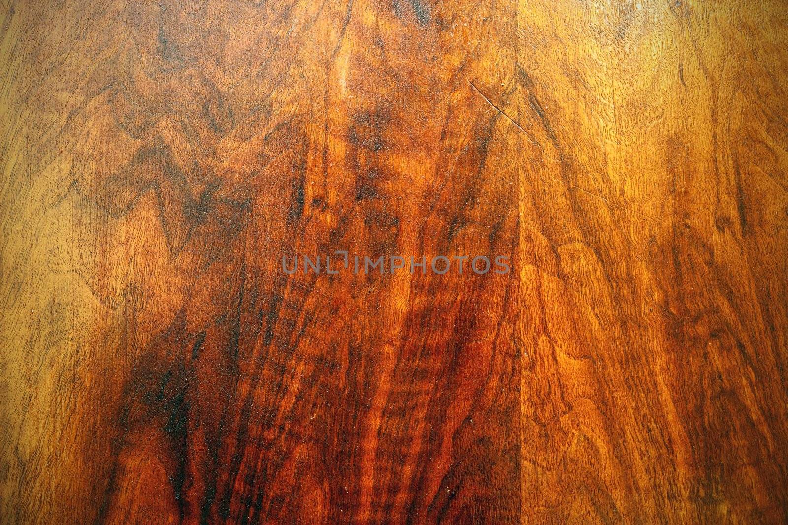 texture of beautiful oak plywood on an old furniture