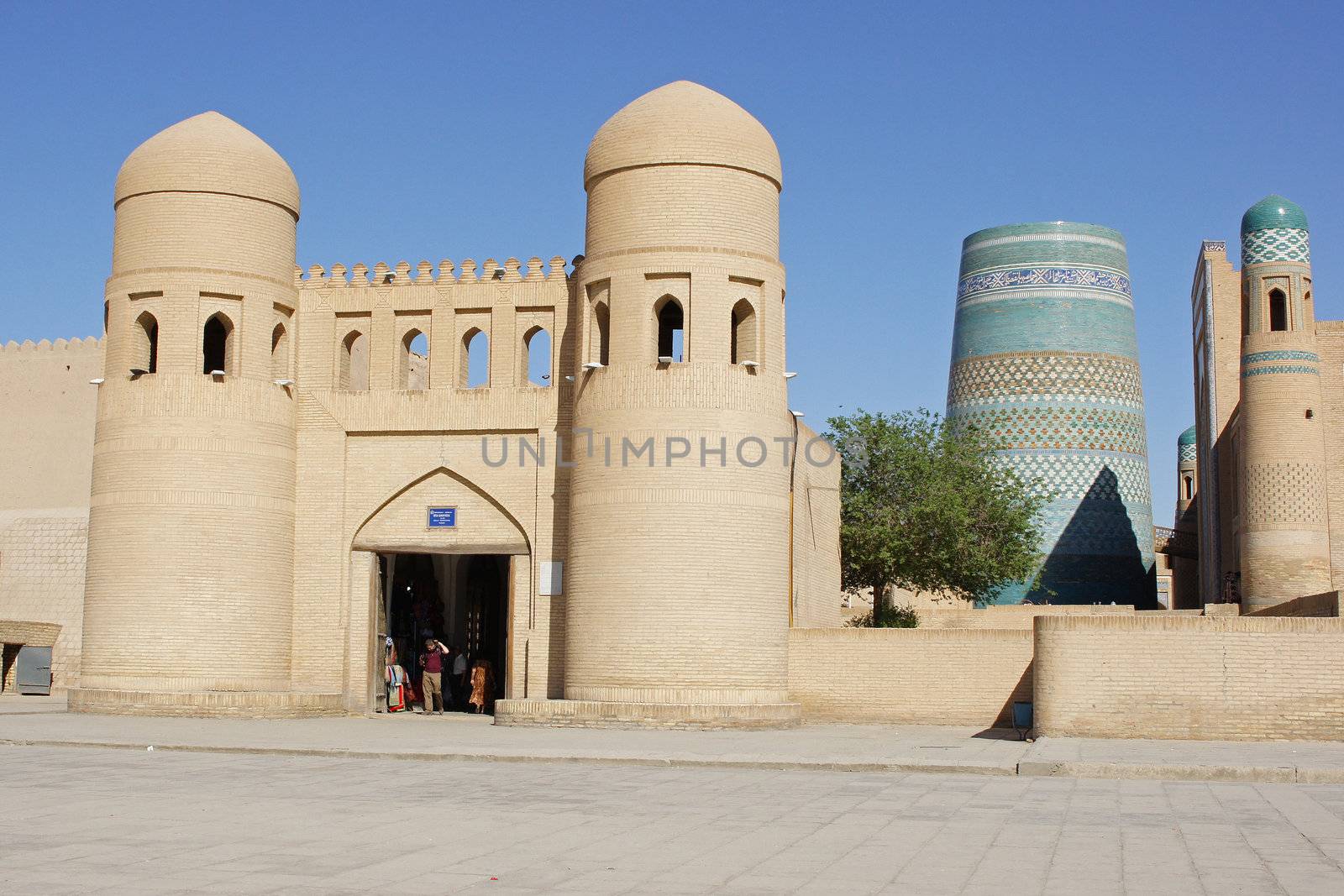 Khiva, Silk Road, Uzbekistan by alfotokunst