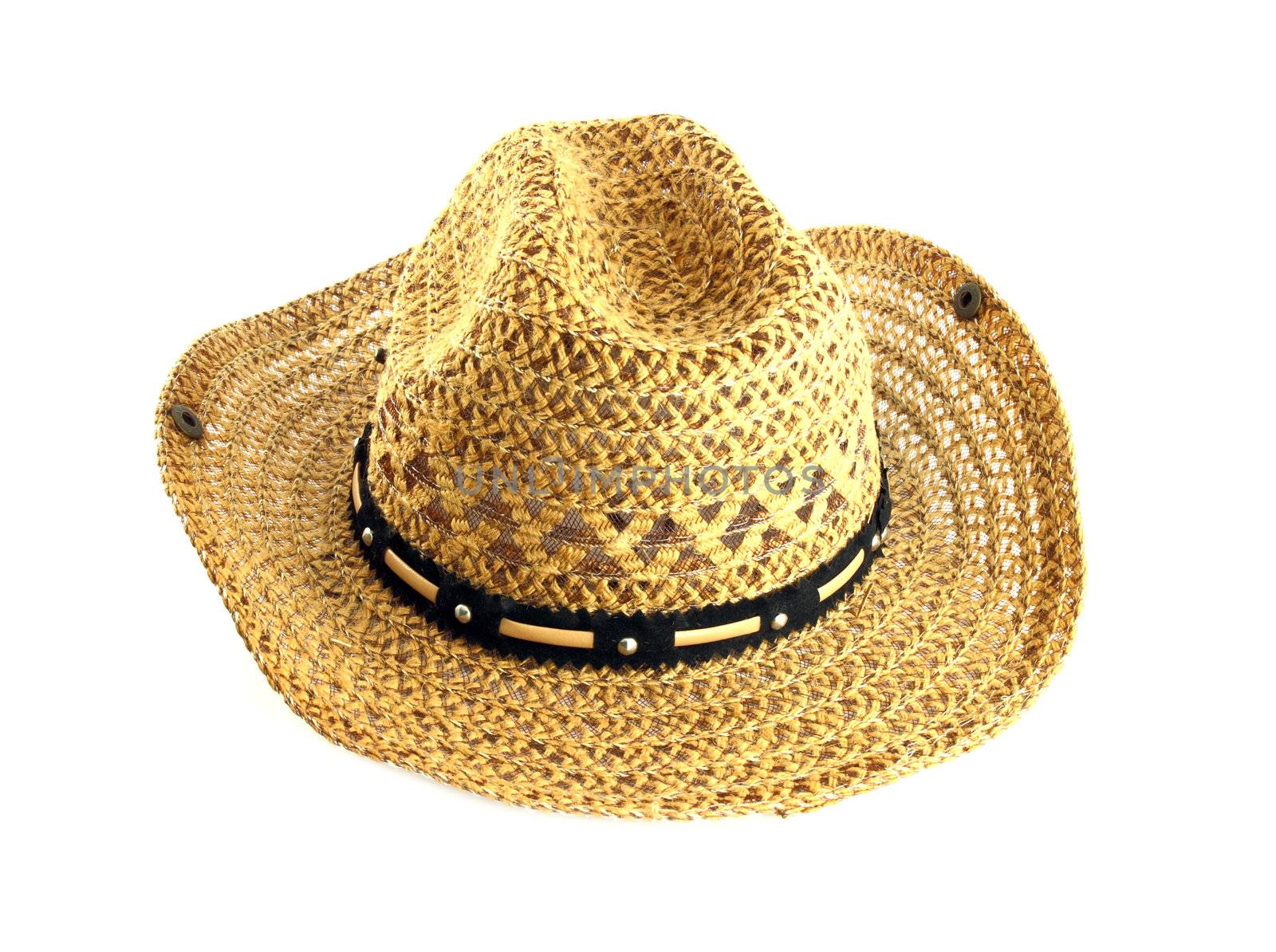 straw hat isolated