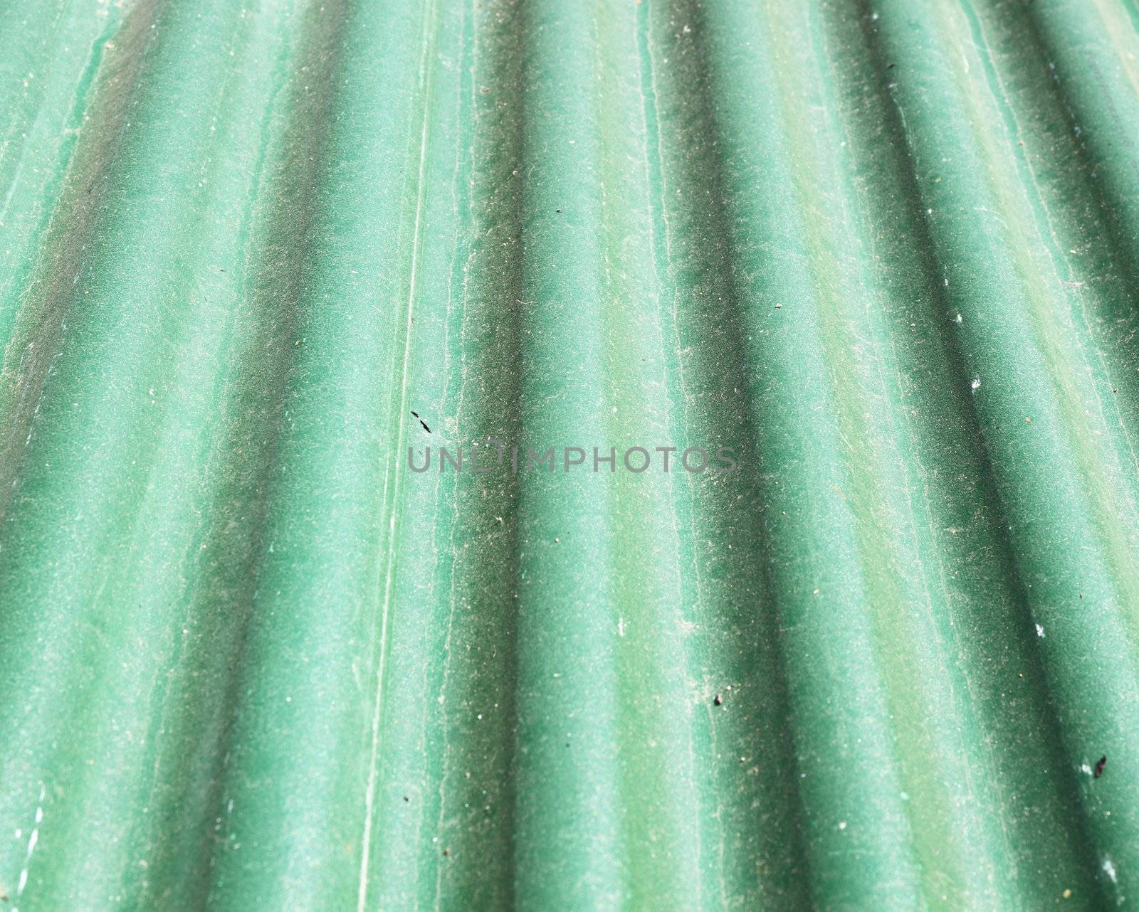old green metal roof texture
