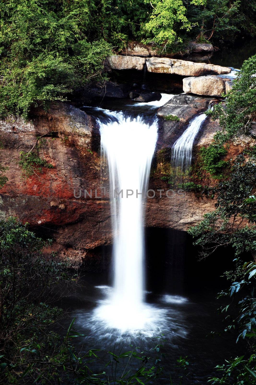 haew suwat waterfall in kao yai national park thailand by geargodz