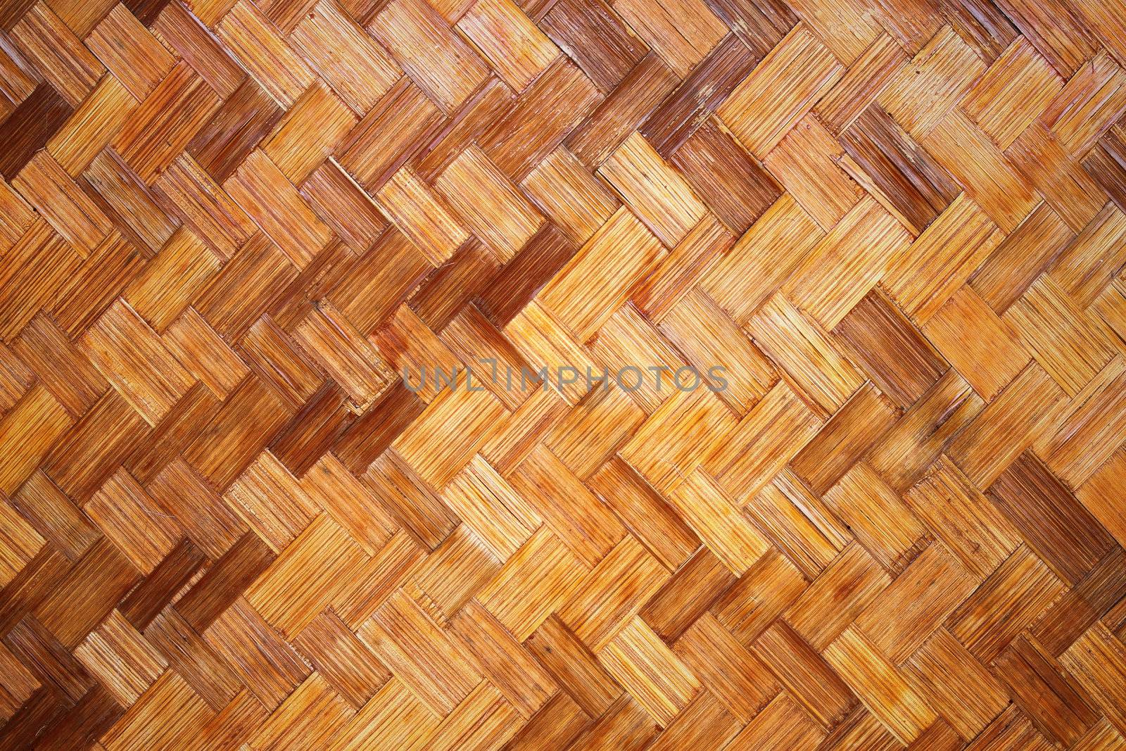 Bamboo wood texture ,Thai handwork by geargodz