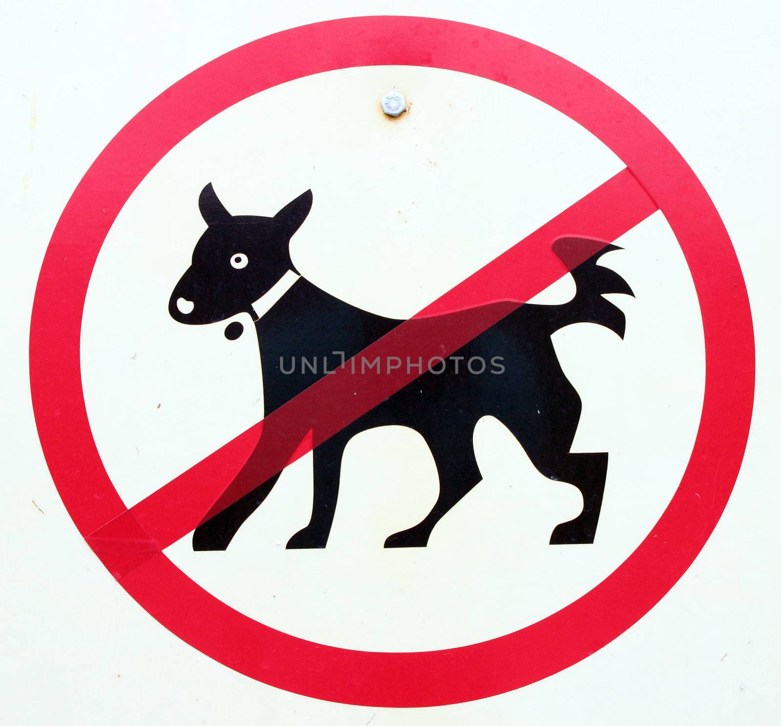 no dogs sign or pet by geargodz