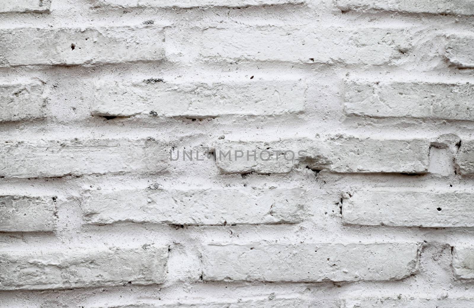 old white brick wall background by geargodz