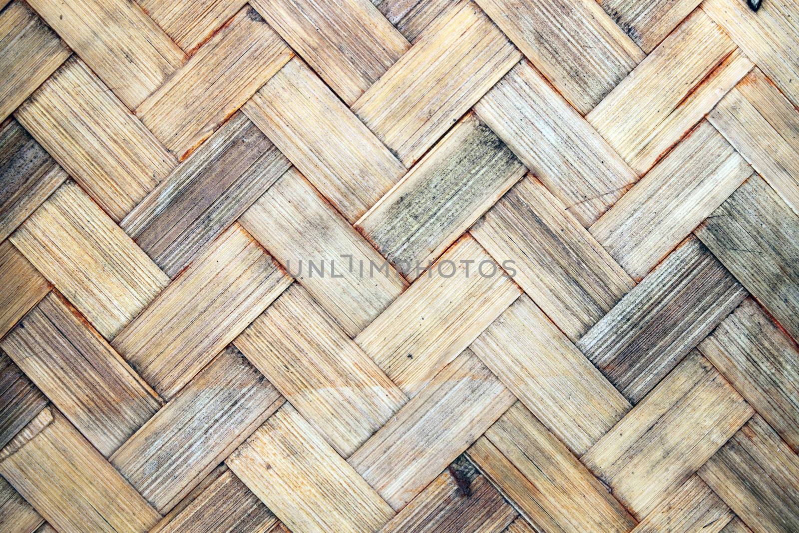 Texture of bamboo weave,used for background