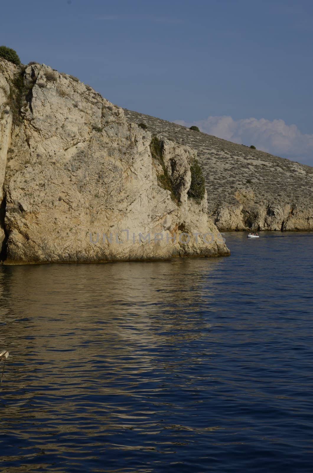 Croatia - beautiful Mediterranean coast landscape in Dalmatia