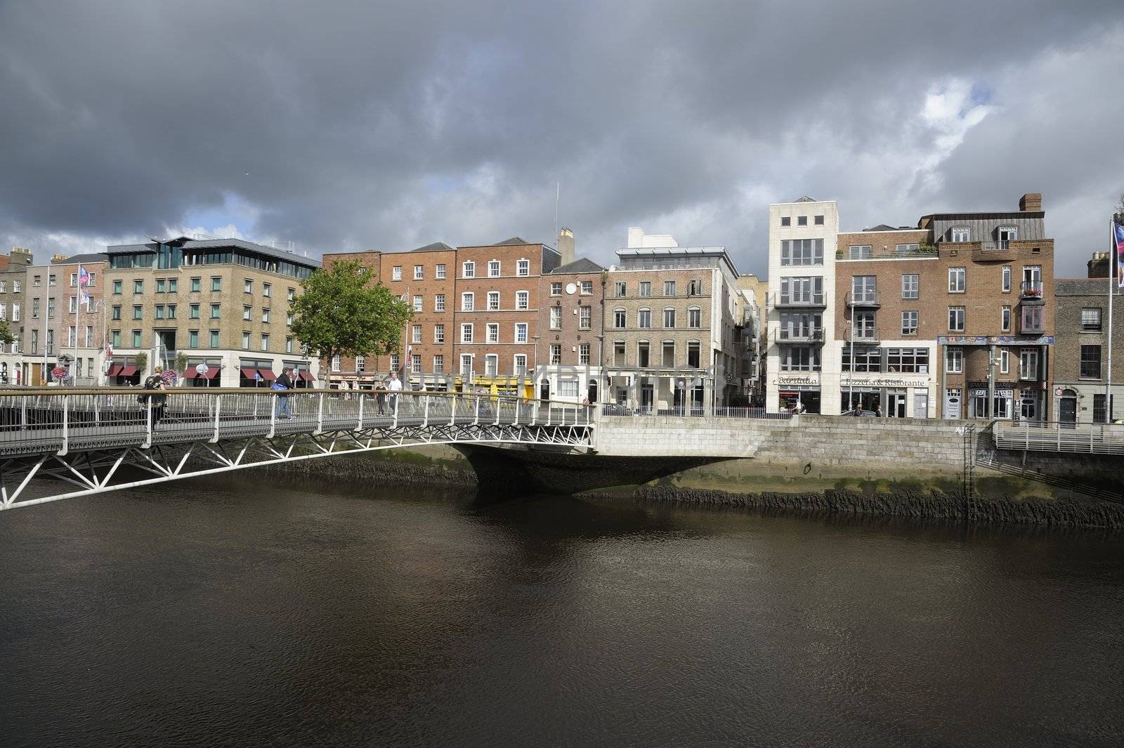 A beautiful scene in Dublin, the beautiful capital of Iteland