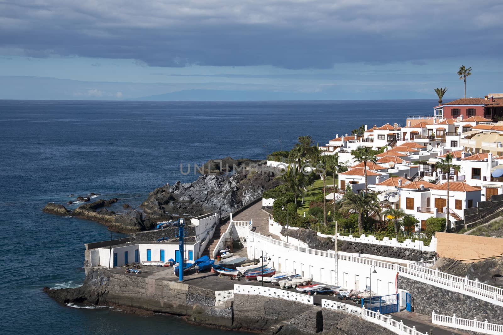 The place los gigantes on the spanish island of Tenerife