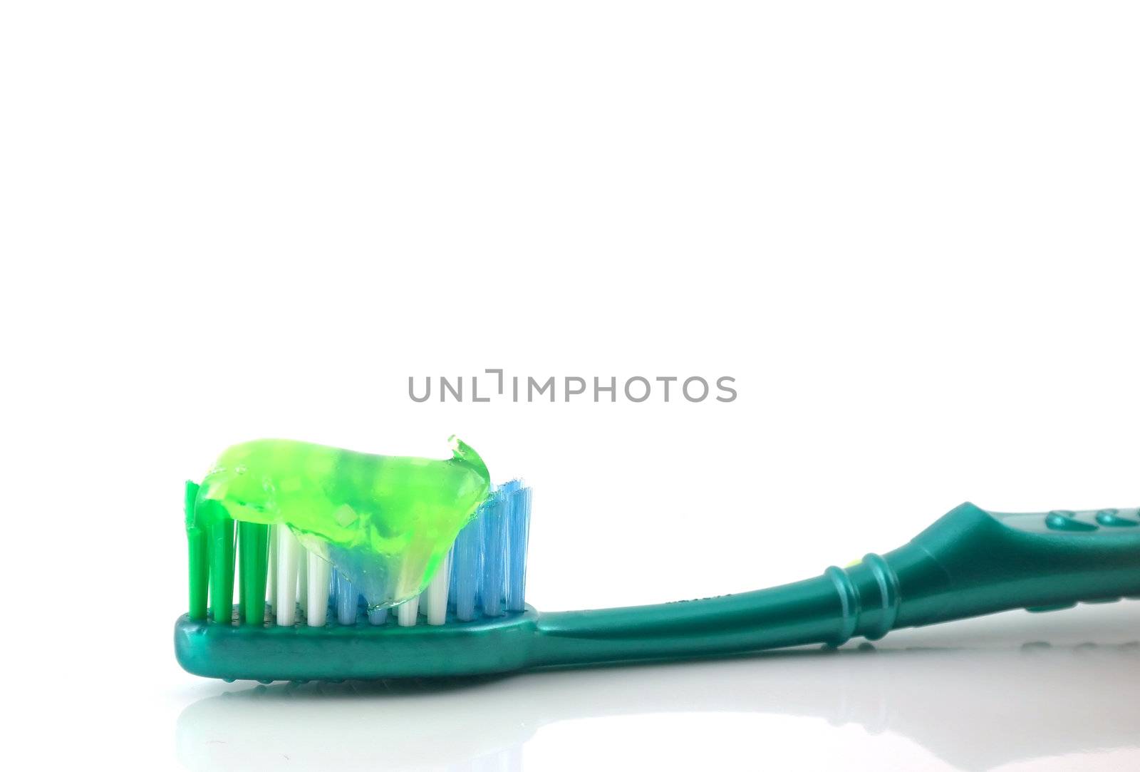 Tooth-brush with tooth paste by sergpet