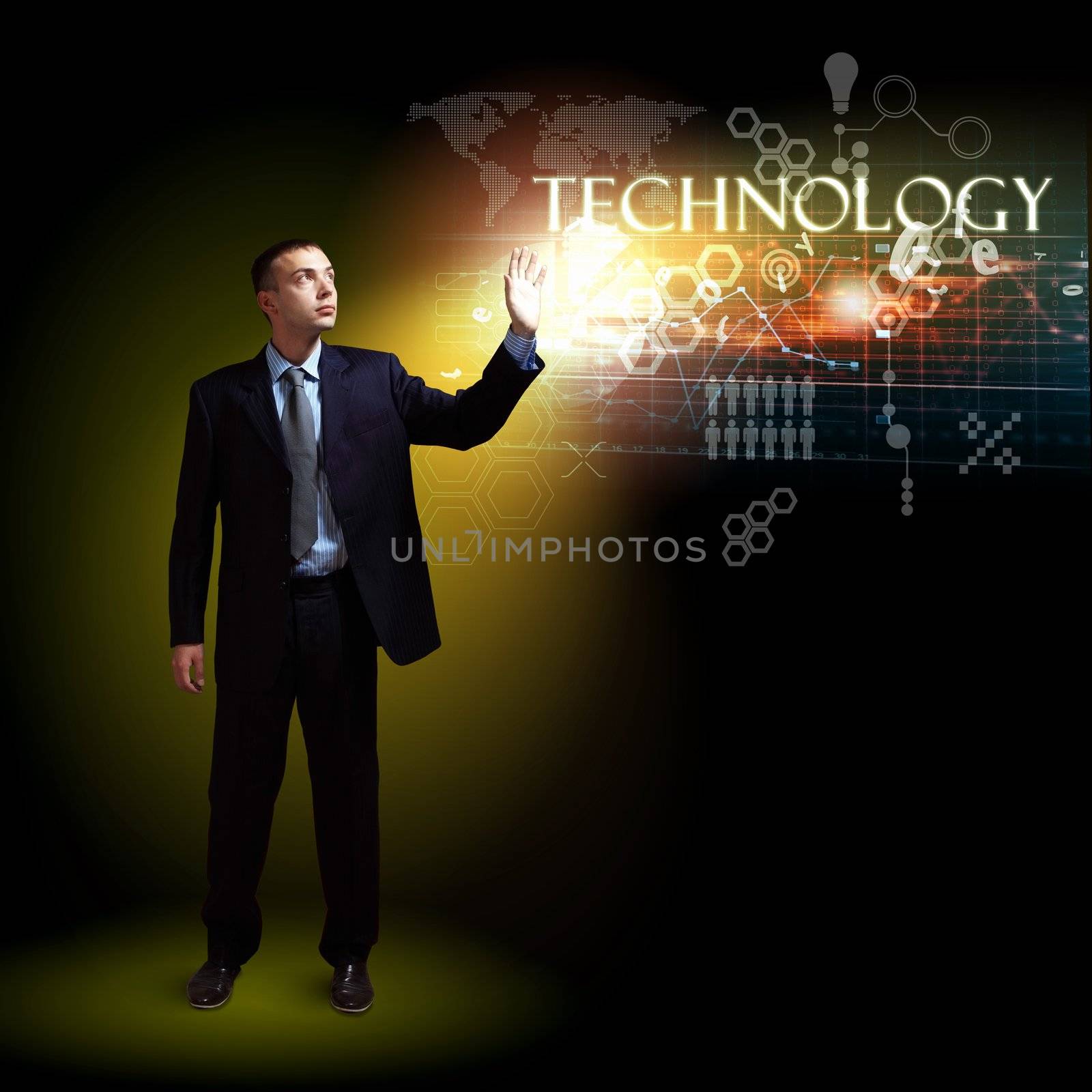 Modern technology in business by sergey_nivens