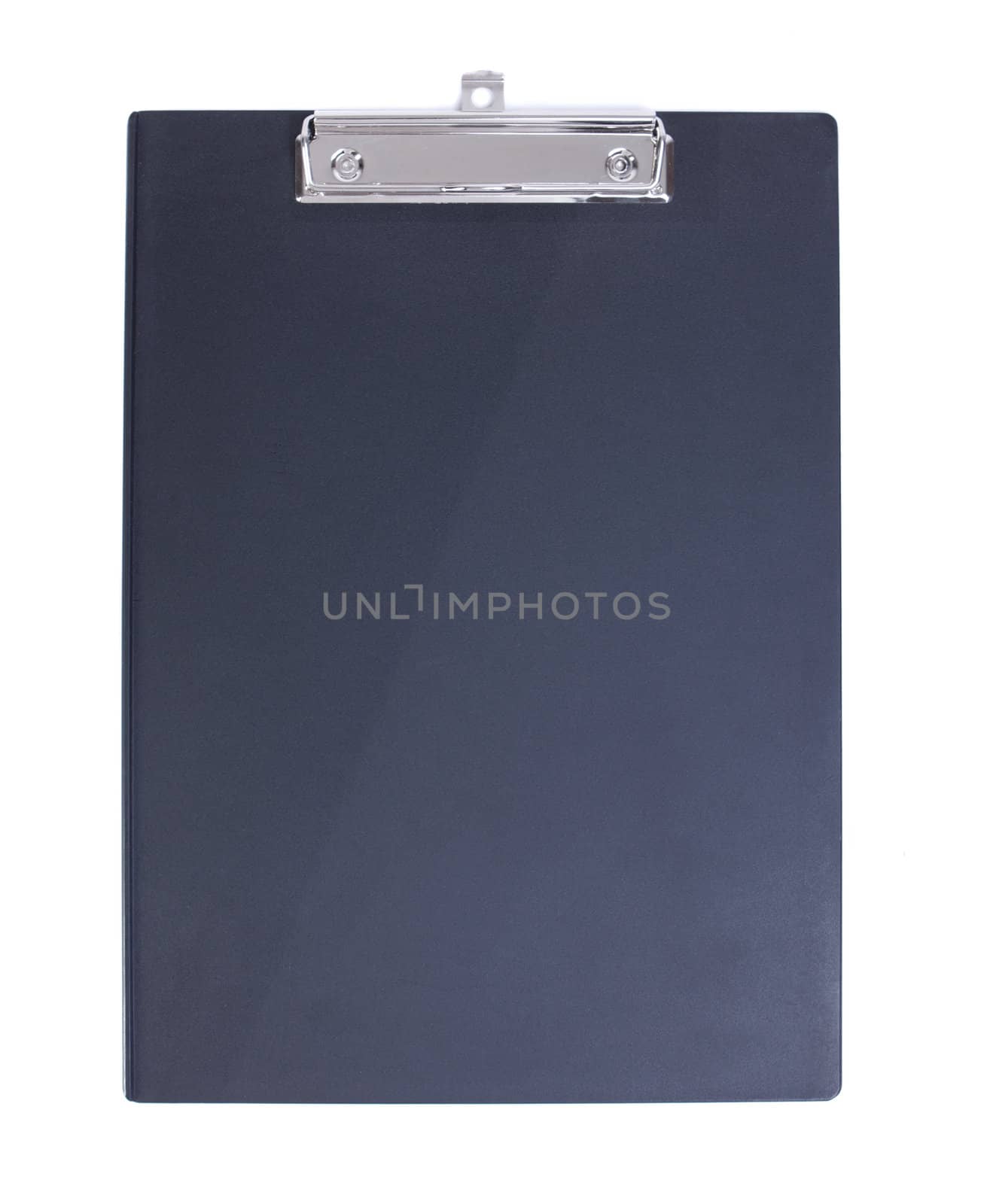 Black Clipboard isolated on the white background