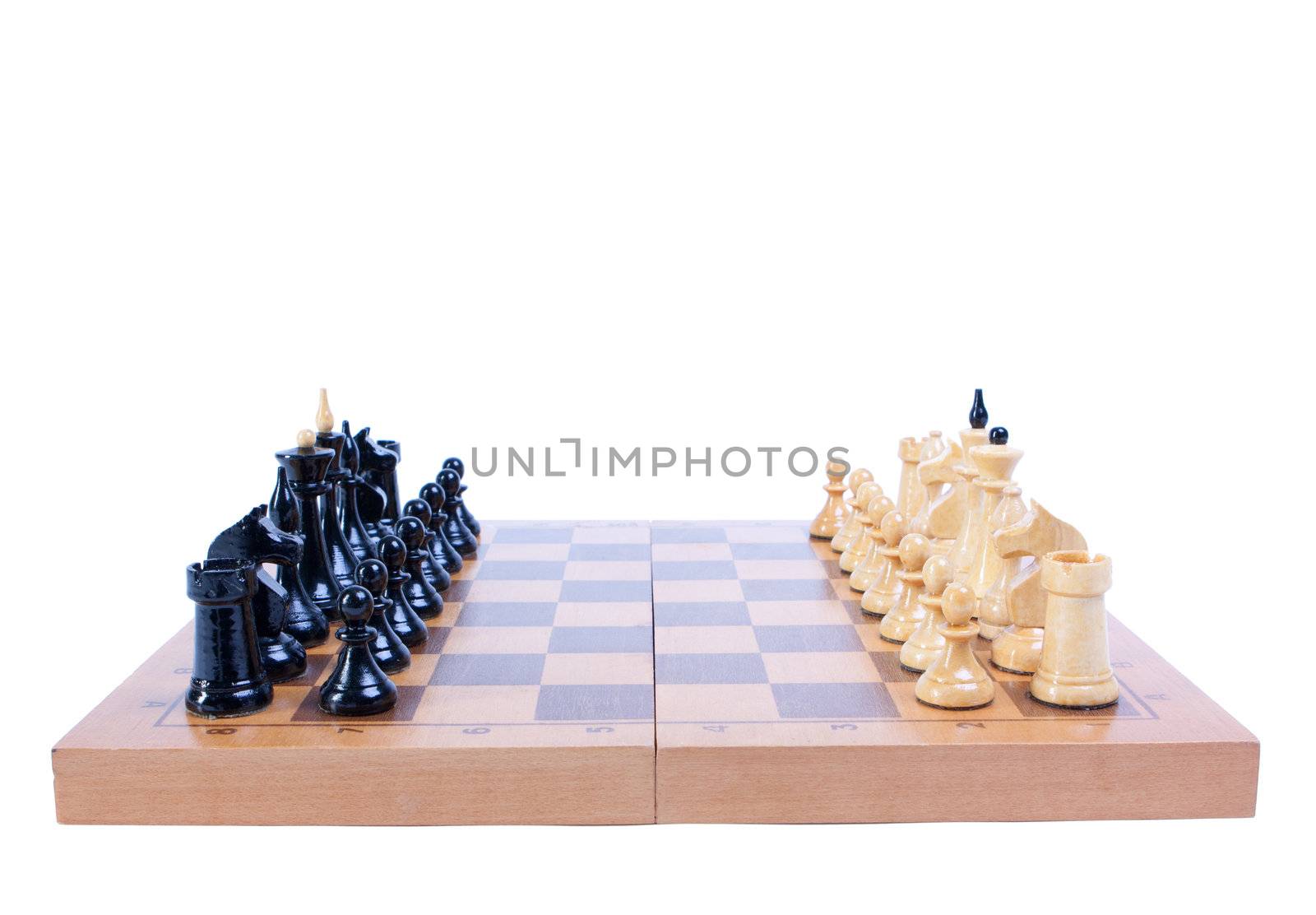 chess game isolated by nigerfoxy