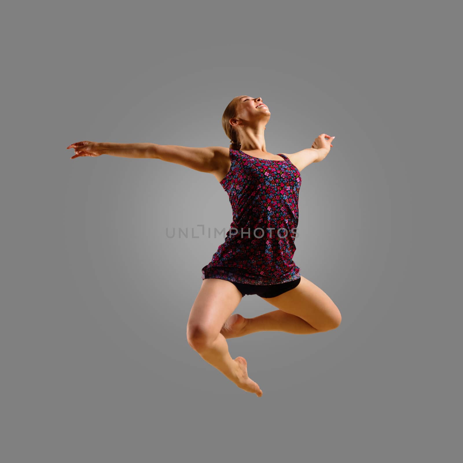 dancer jumping by adam121